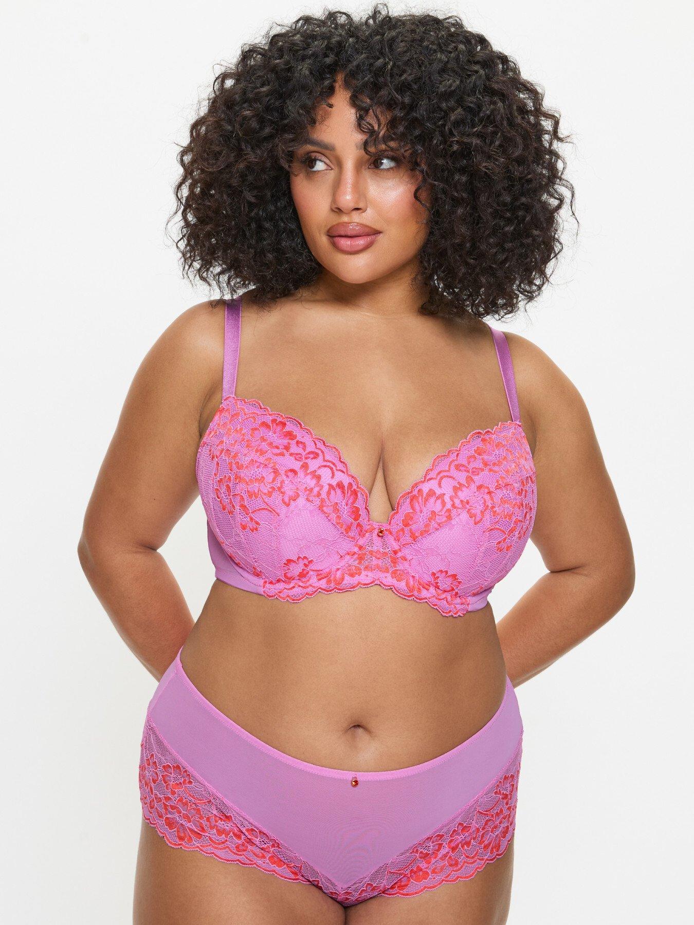 undefined Sexy Lace Padded Plunge Bra
