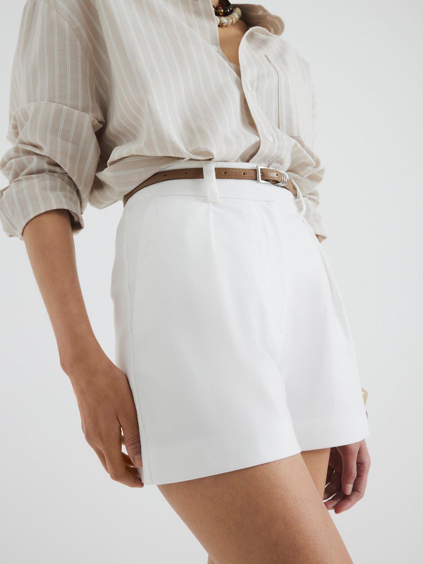 undefined Longline Belted Shorts