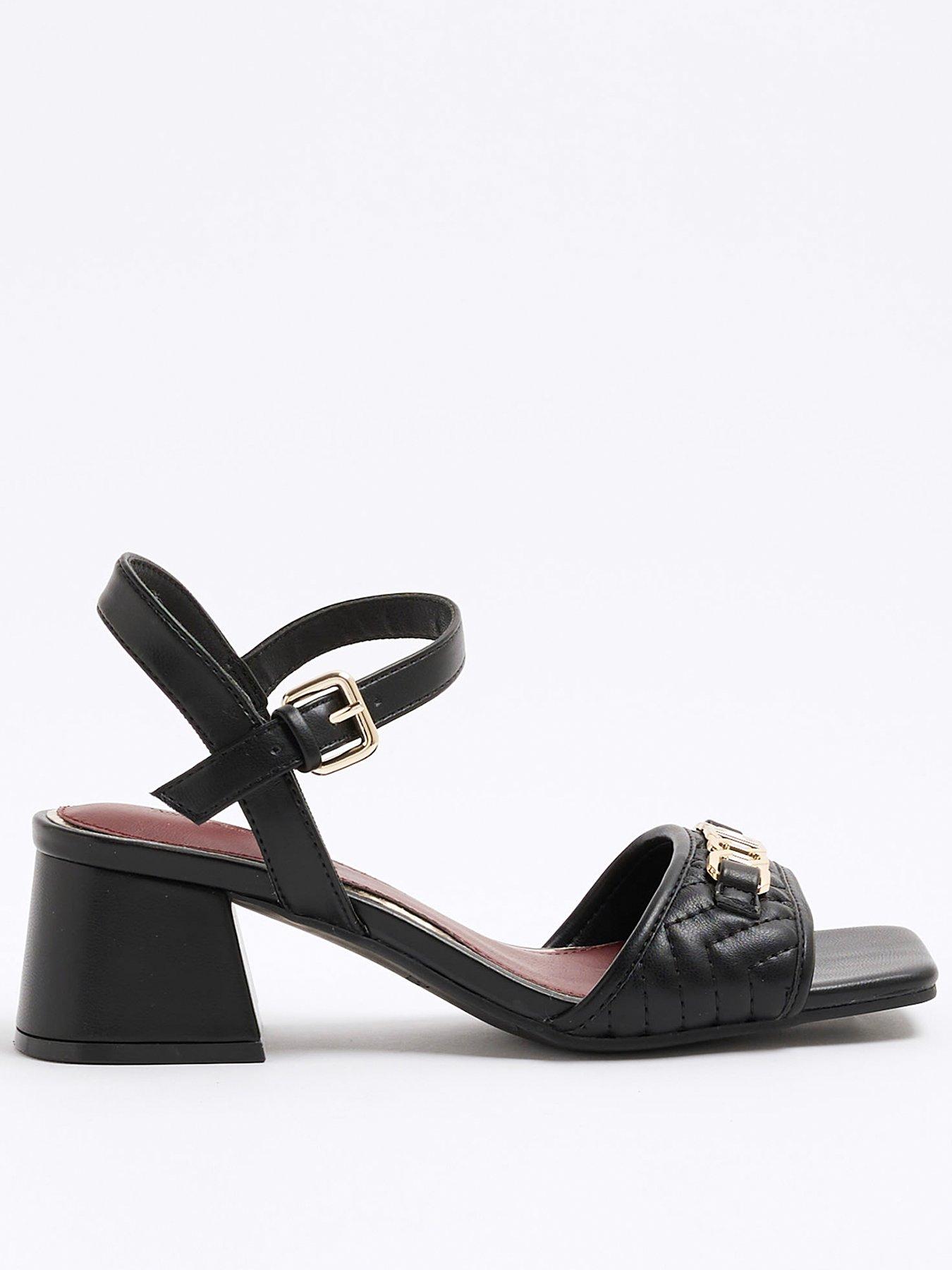 undefined Snaffle Block Heel Sandals