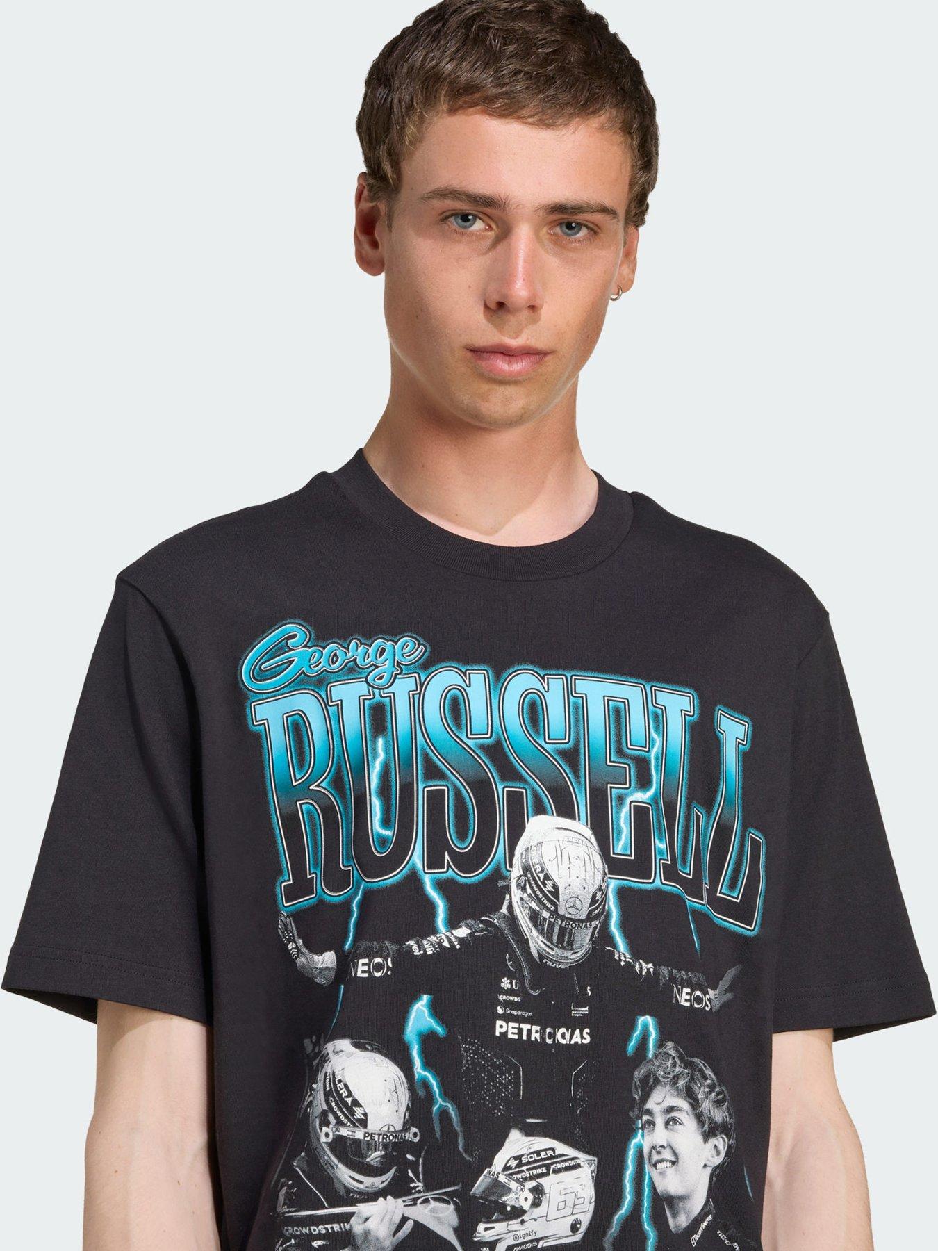 Image 3 of 5 of adidas Mercedes - AMG Petronas Formula One Team George Russell Graphic Tee