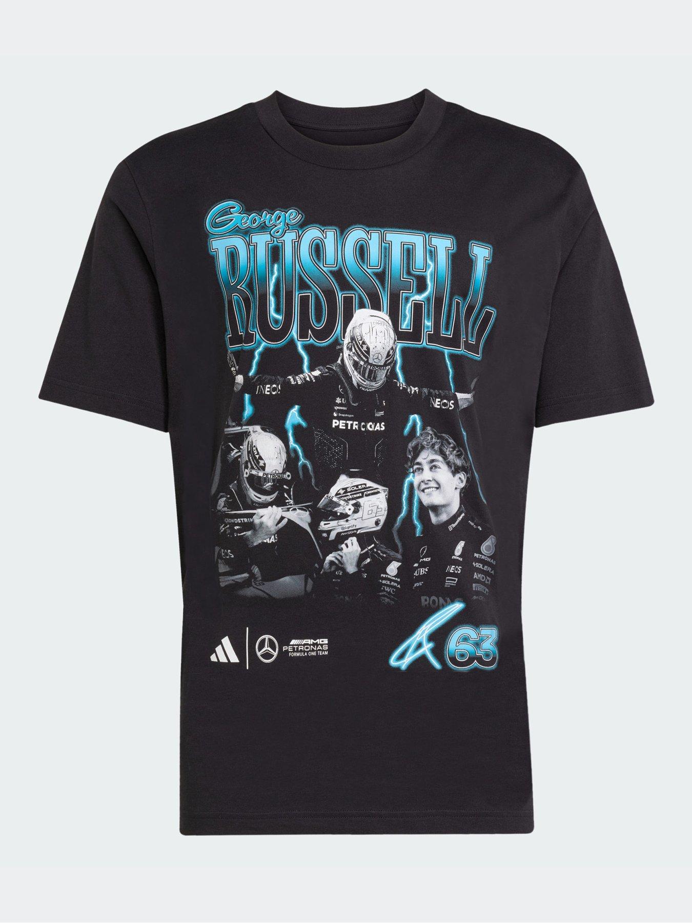 Image 5 of 5 of adidas Mercedes - AMG Petronas Formula One Team George Russell Graphic Tee