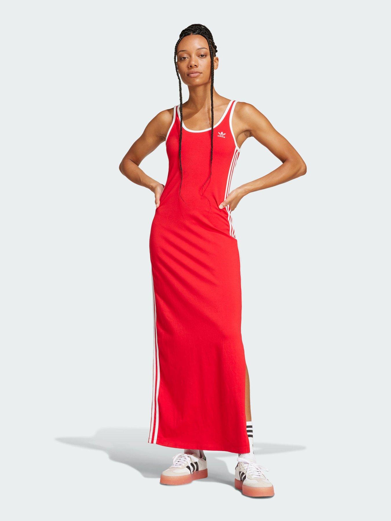 undefined Adicolor 3-Stripes Tank Maxi Dress