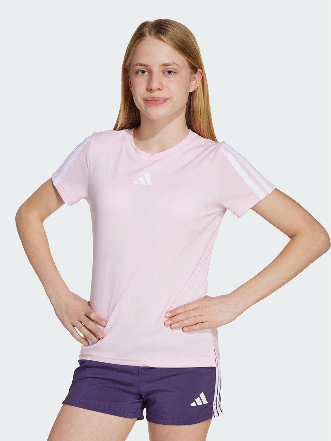 undefined Training Essentials 3-Stripes Tee Kids