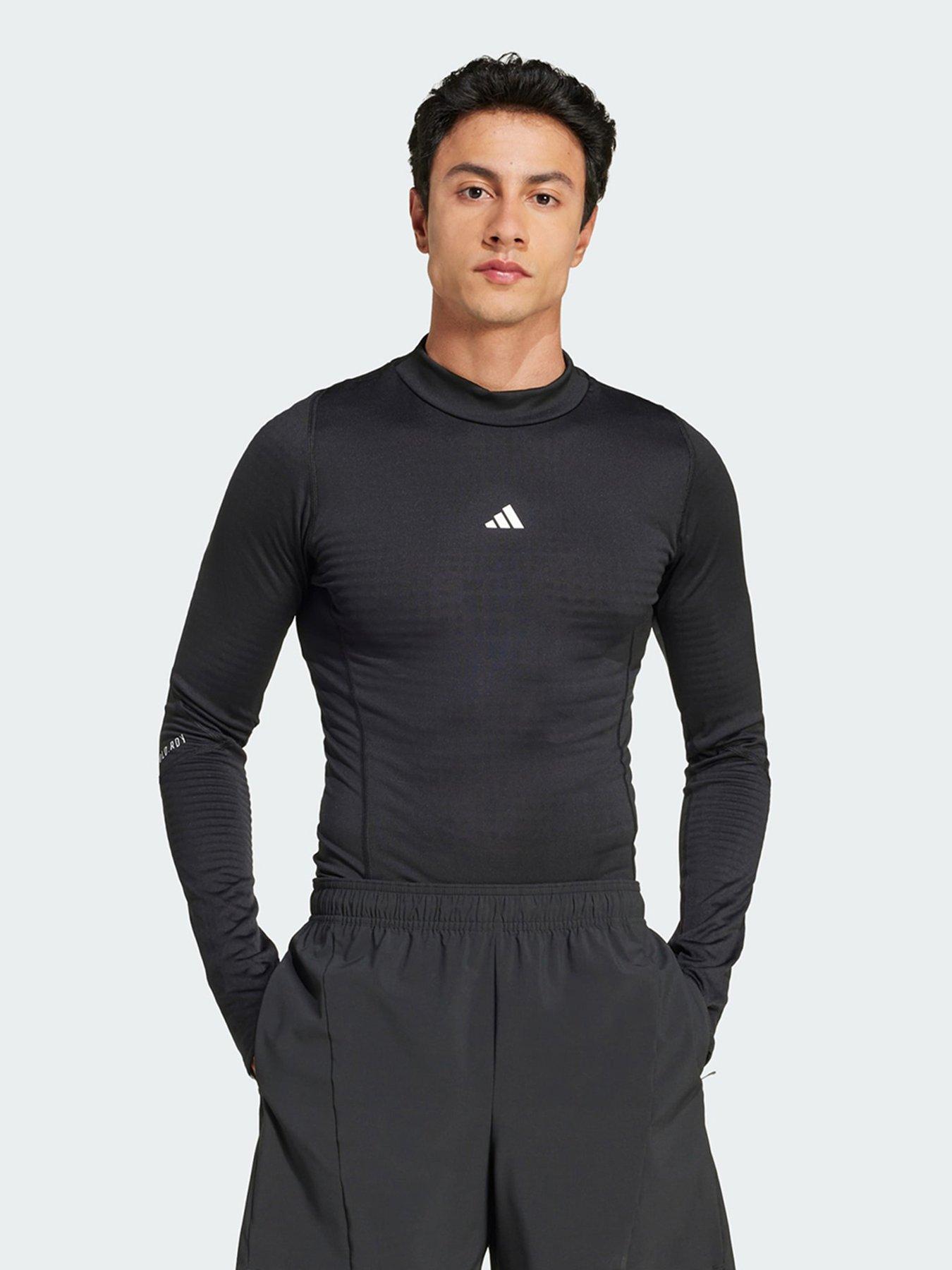 adidas TECHFIT COLD.RDY Training Long Sleeve Tee - Black