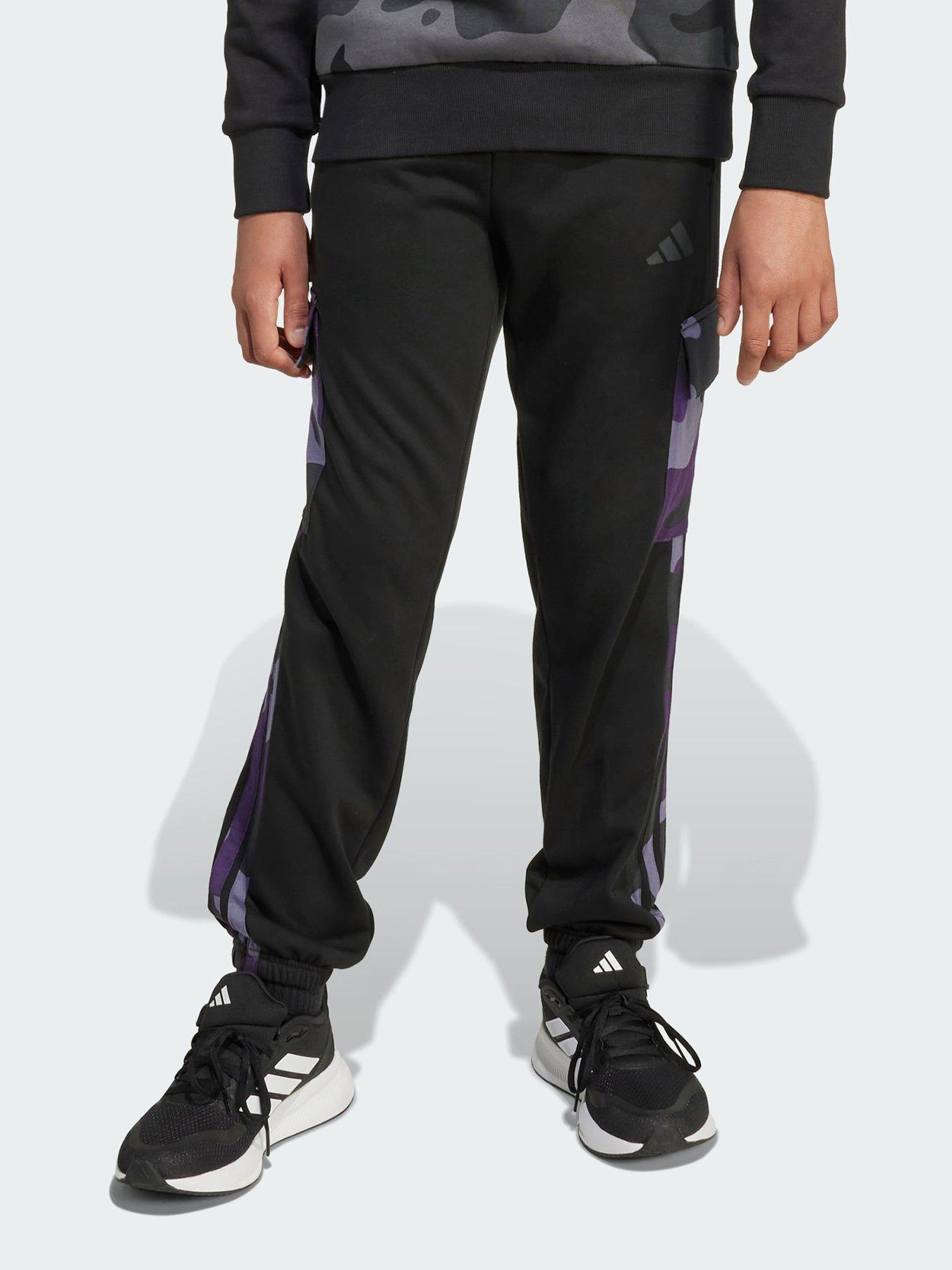 adidas Seasonal Essentials Camo French Terry Cargo Pant Kids