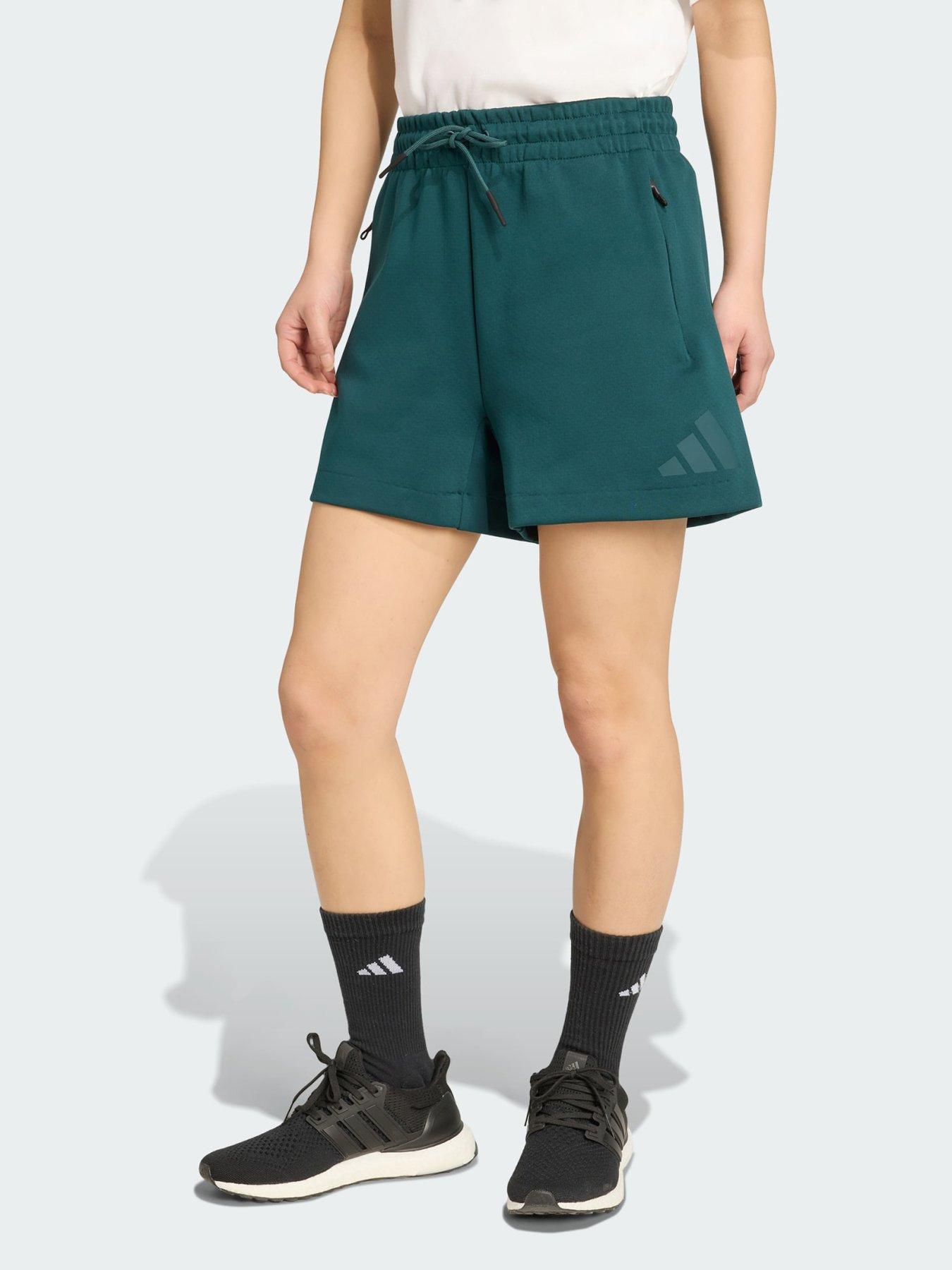 adidas Z.N.E. Shorts, Green, Size S, Women