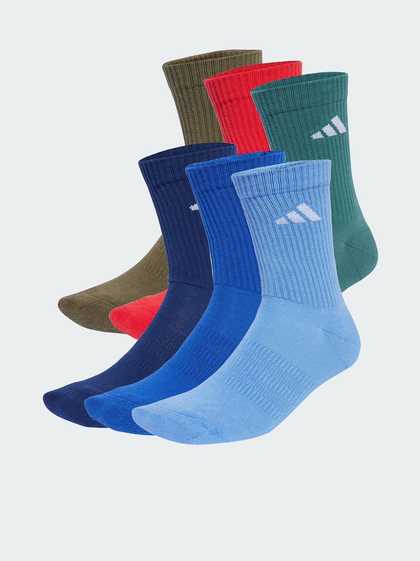 undefined Cushioned Crew Socks 6 Pairs