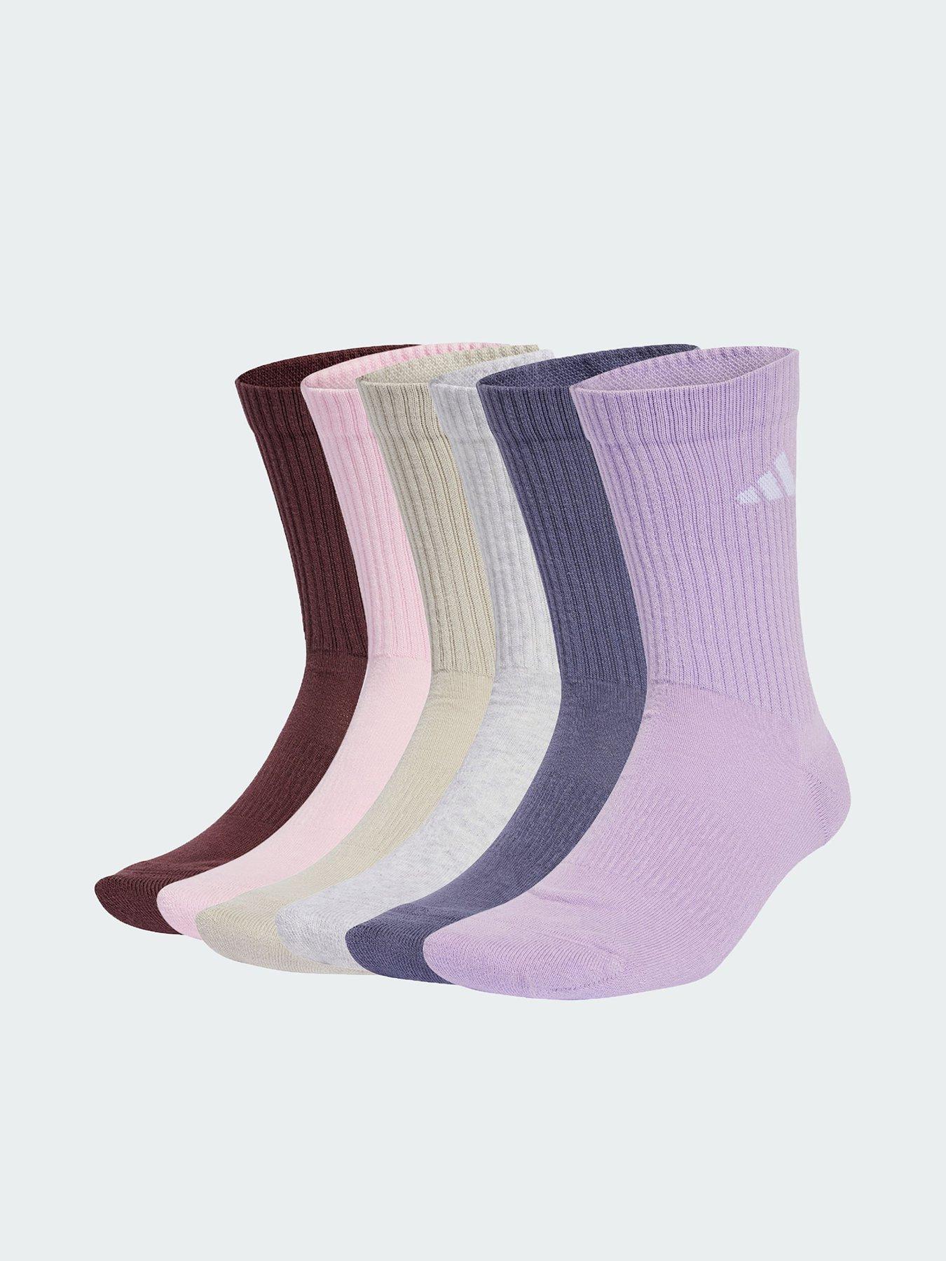 undefined Cushioned Crew Socks 6 Pairs