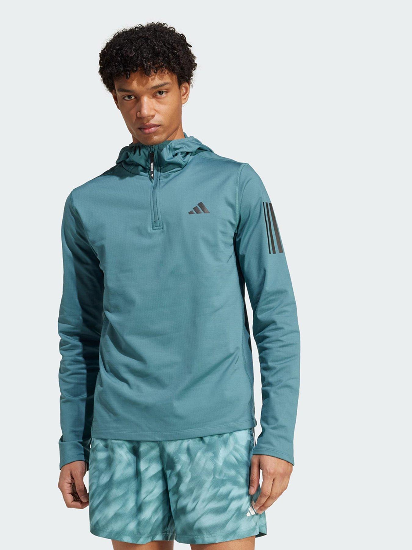 undefined Own The Run Winterized Hooded Half-Zip