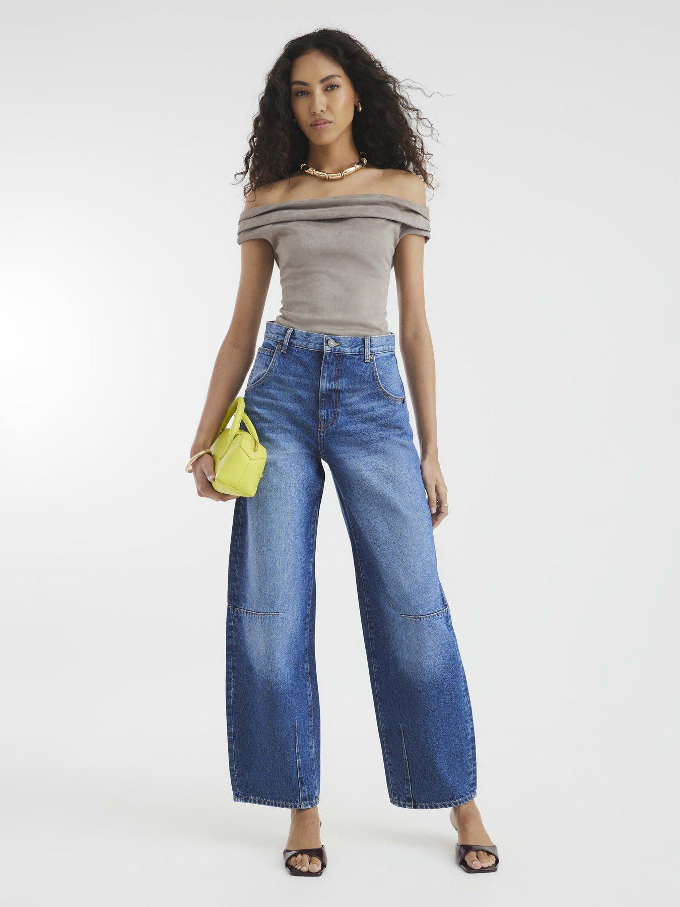 undefined Balloon Leg Jeans