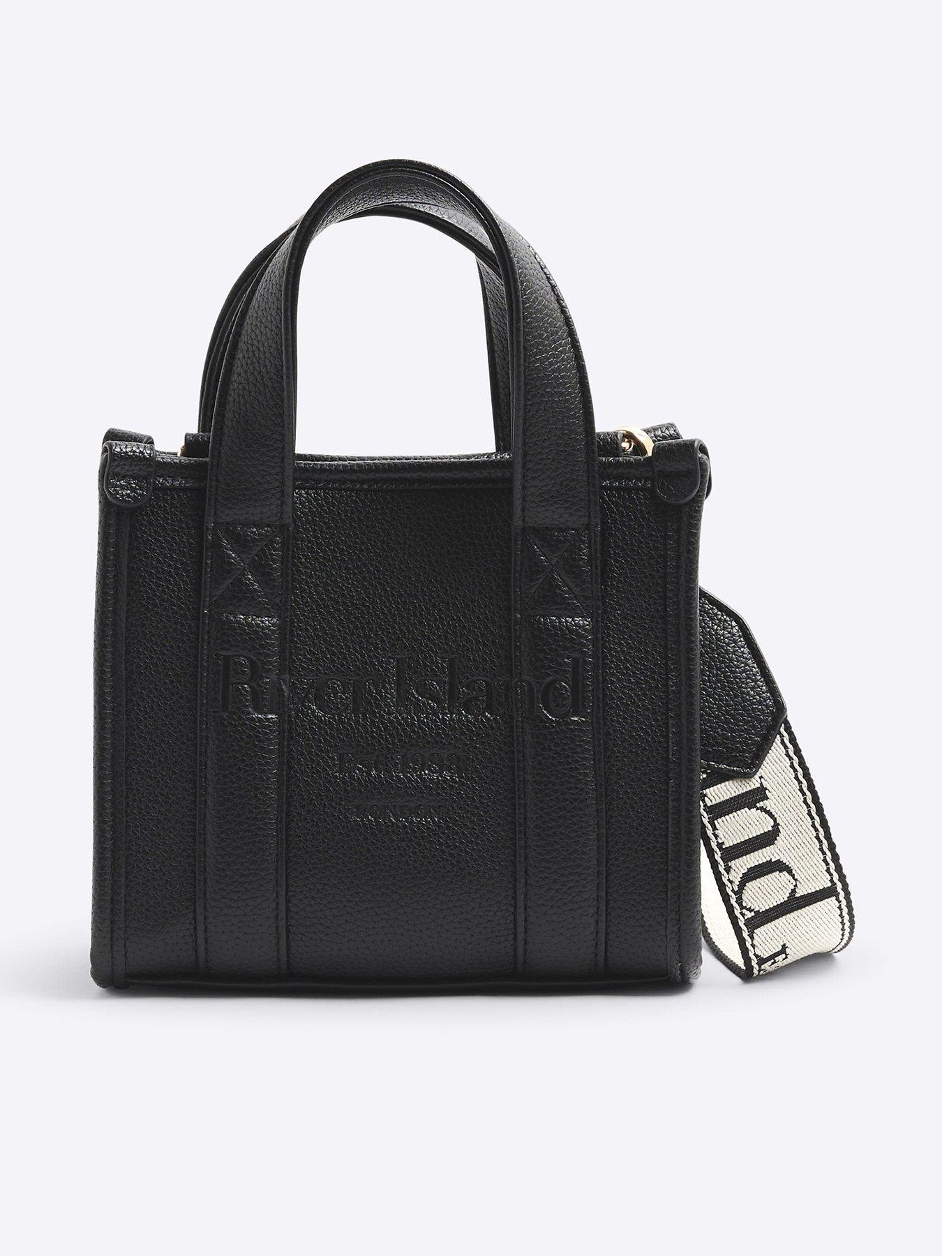 undefined Mini Embossed Tote Bag