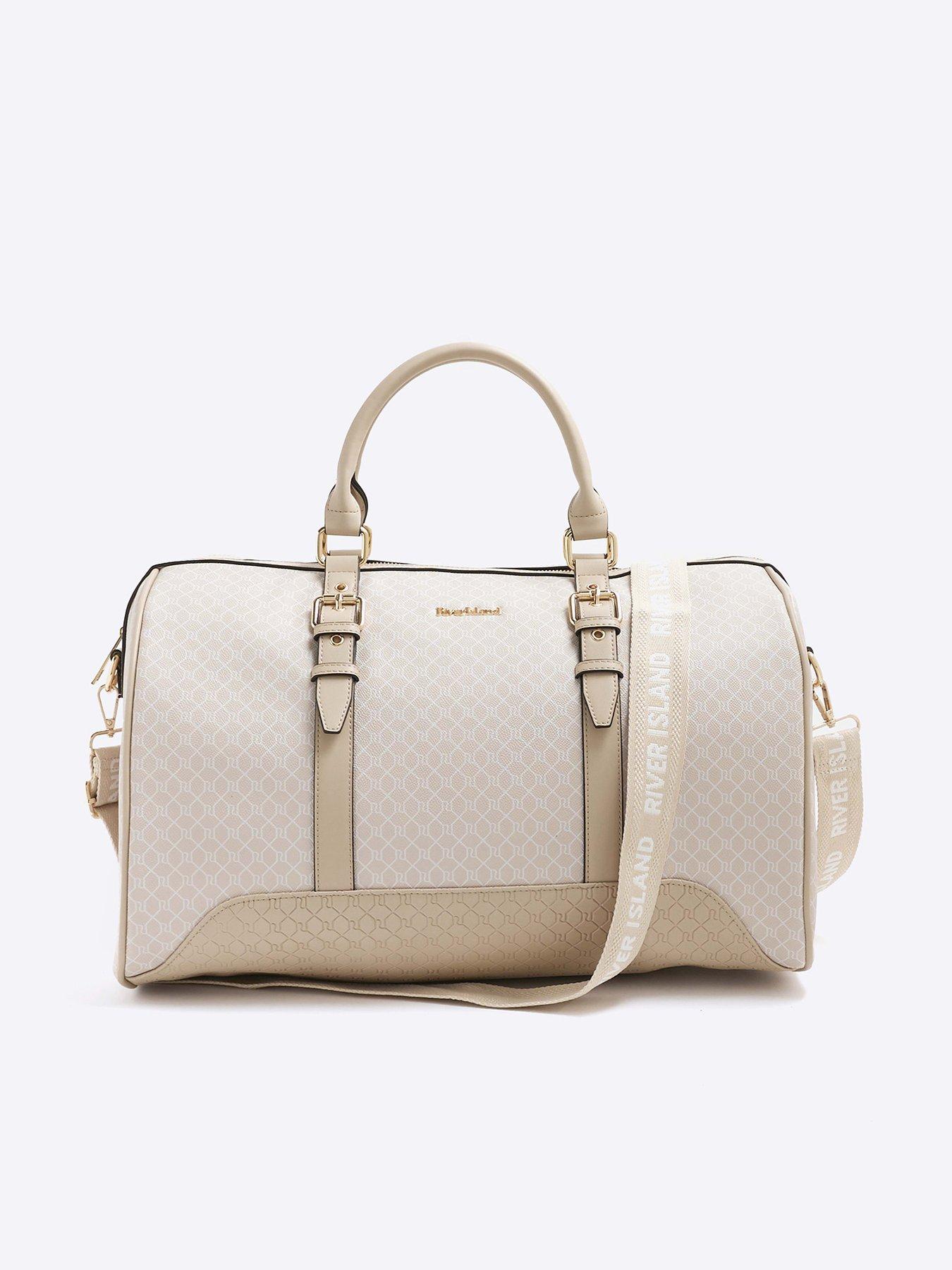 undefined Monogram Barrel Holdall Weekend Bag