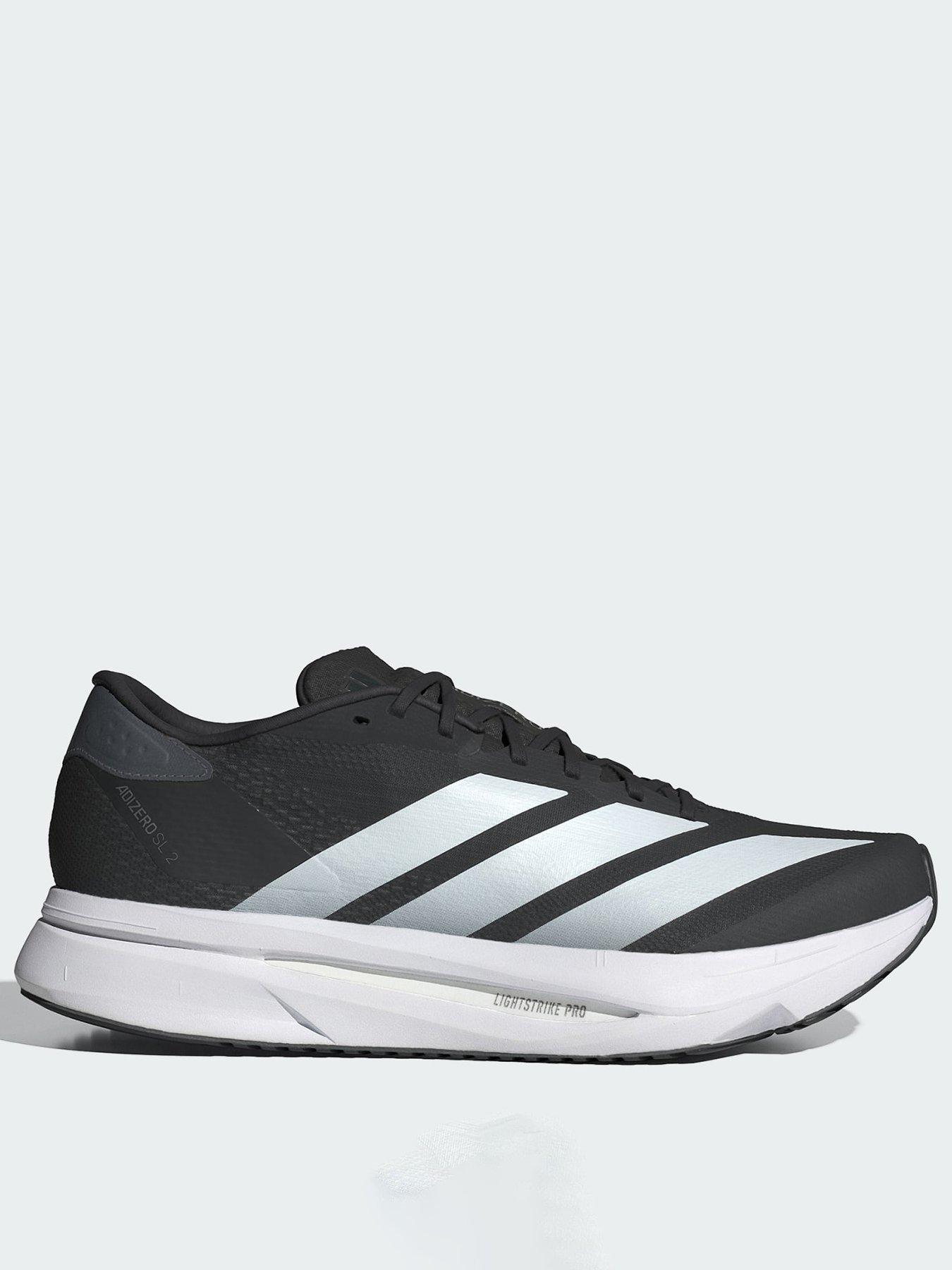 adidas Adizero SL 2, Black/White, Size 6.5, Men