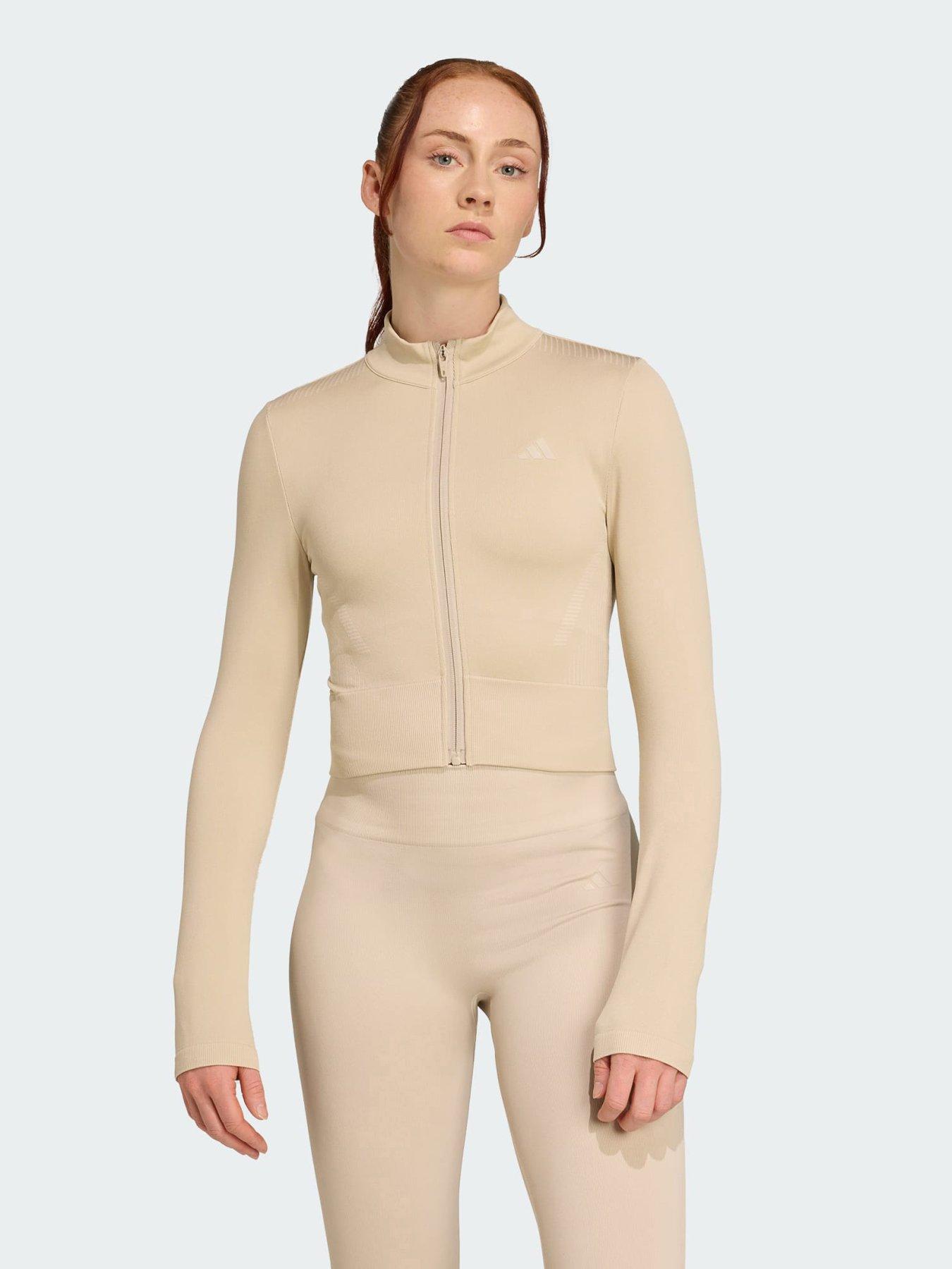 adidas Workout Essentials Full-Zip Knit Jacket