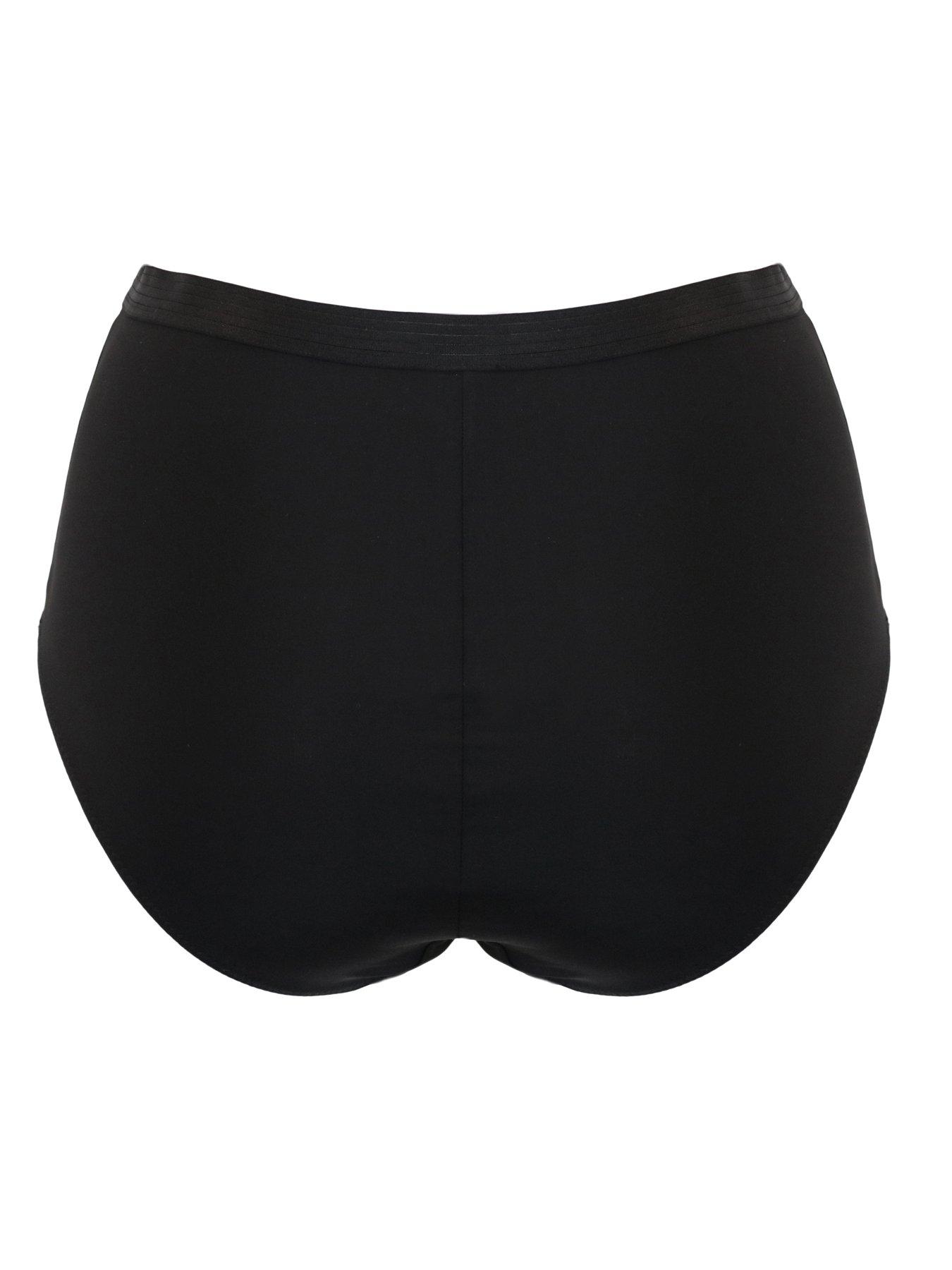 Image 4 of 4 of Pour Moi Viva Luxe High Waist Light Control Brief - Black