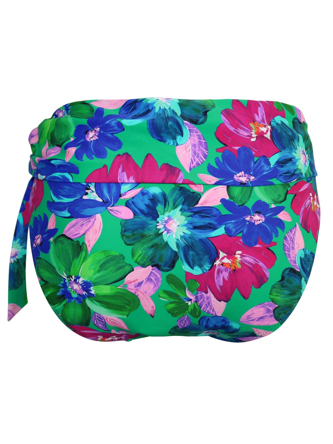 Image 4 of 4 of Pour Moi Getaway Fold Over Tie Bikini Brief