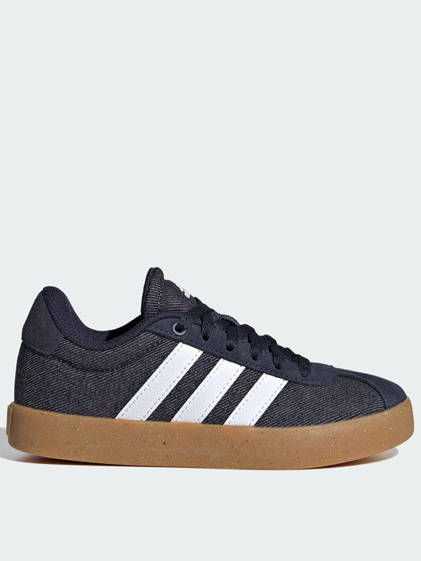 adidas VL Court 3.0 Shoes Kids, Blue, Size 3 Older