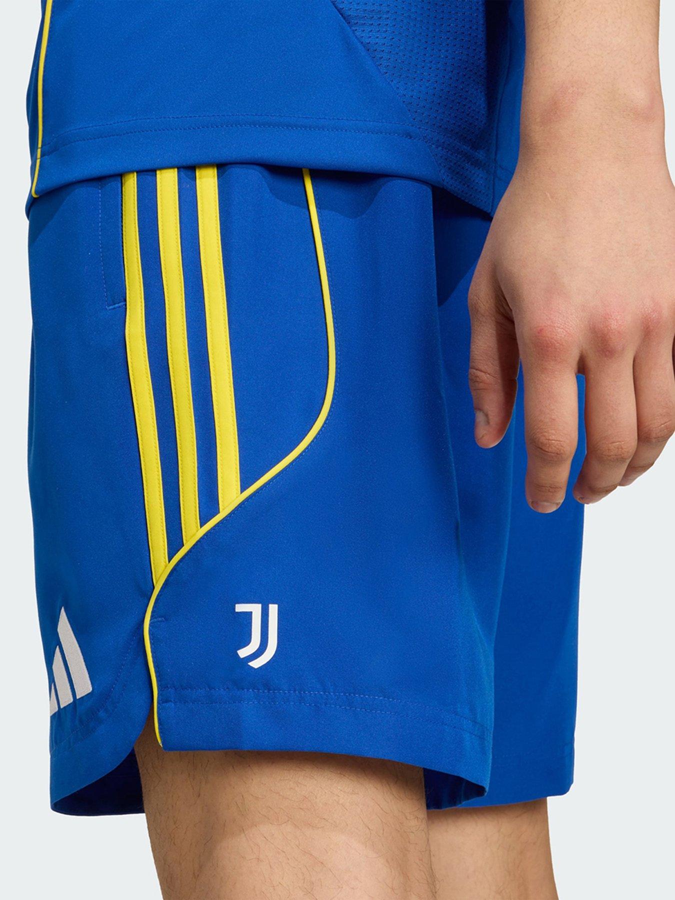 Image 4 of 5 of adidas Originals Juventus Vialli Pack Shorts - Blue