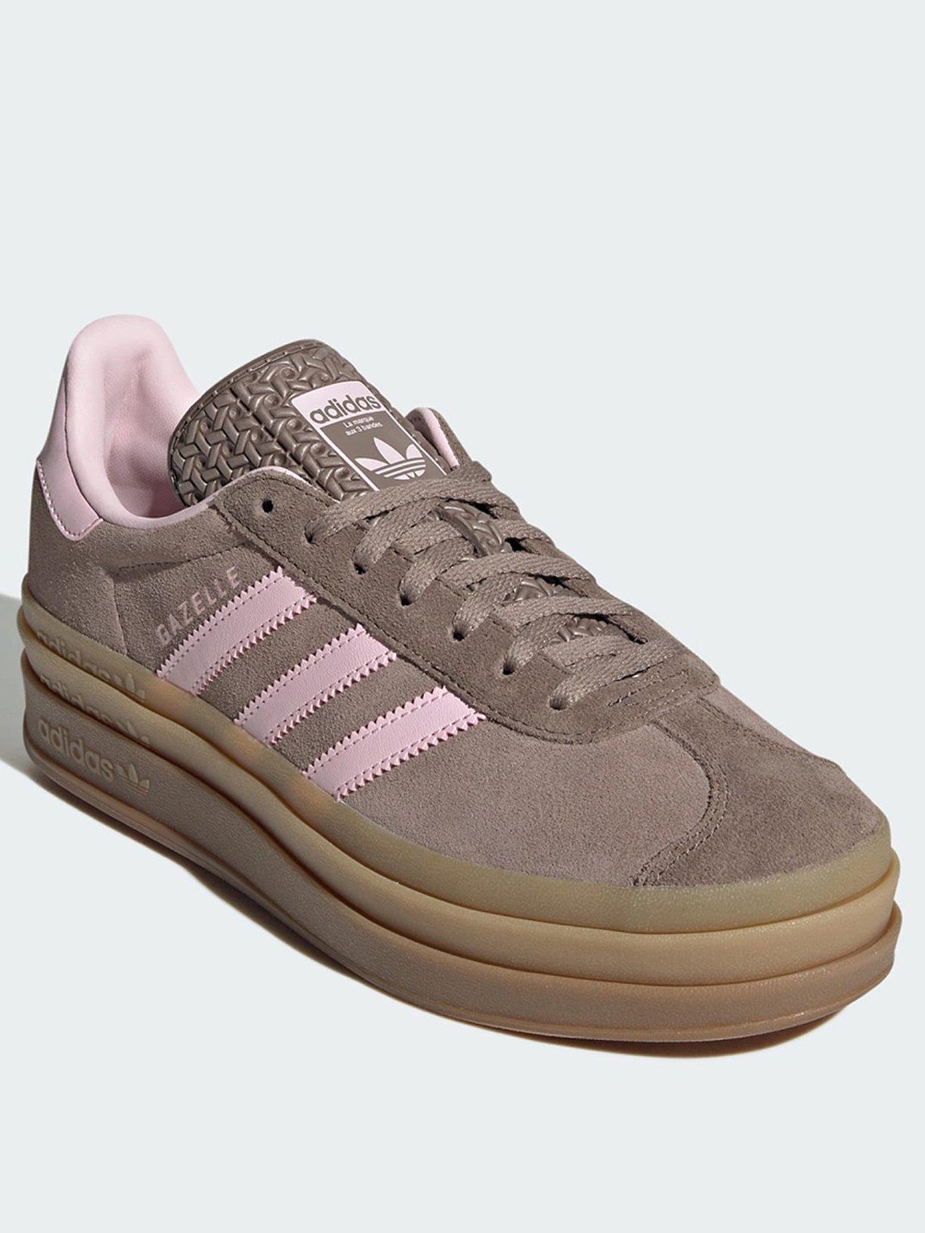 adidas gazelle silver green womens Adidas | Gazelle Bold Sneakers for Women