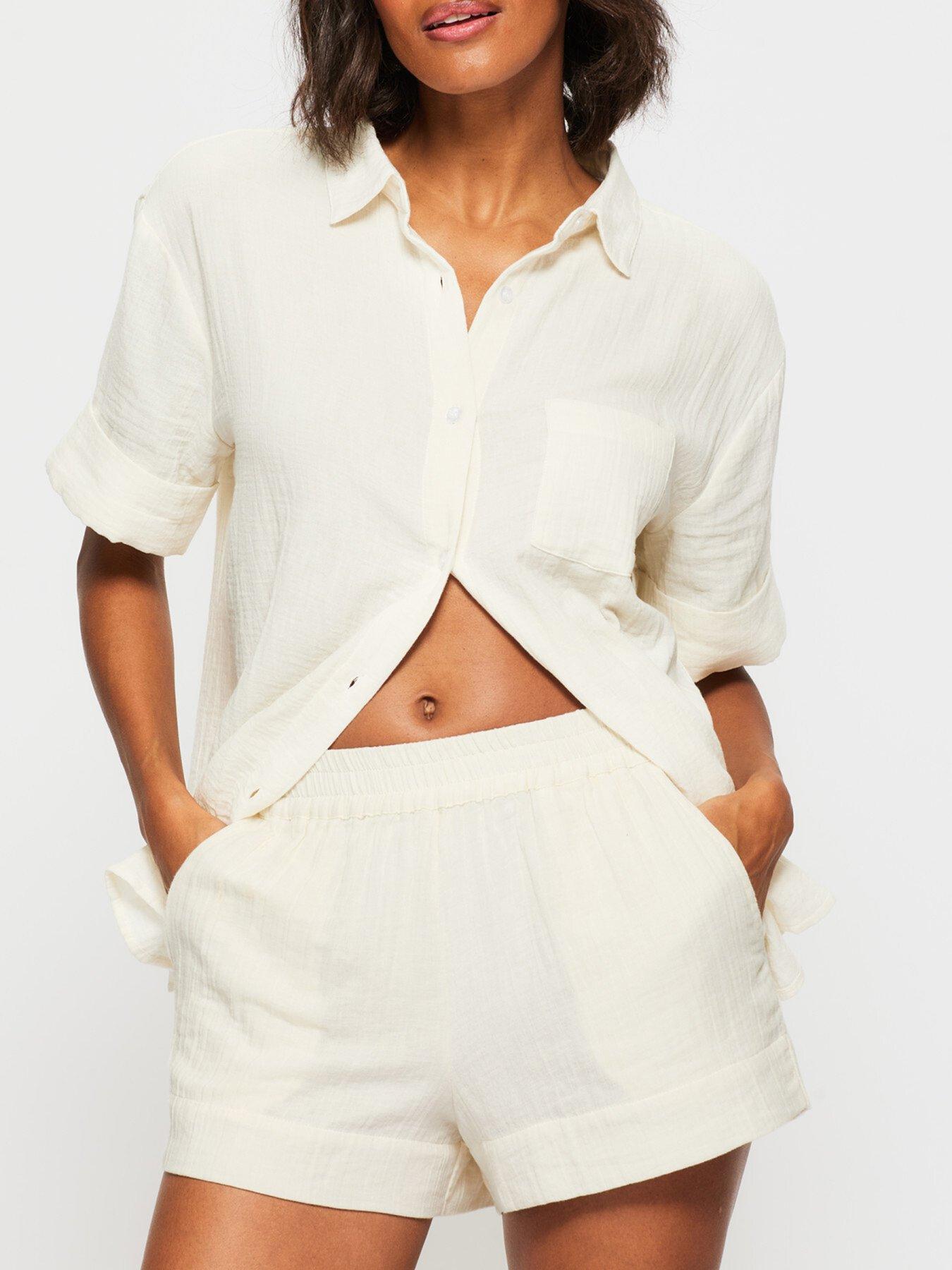 undefined Annie Short White