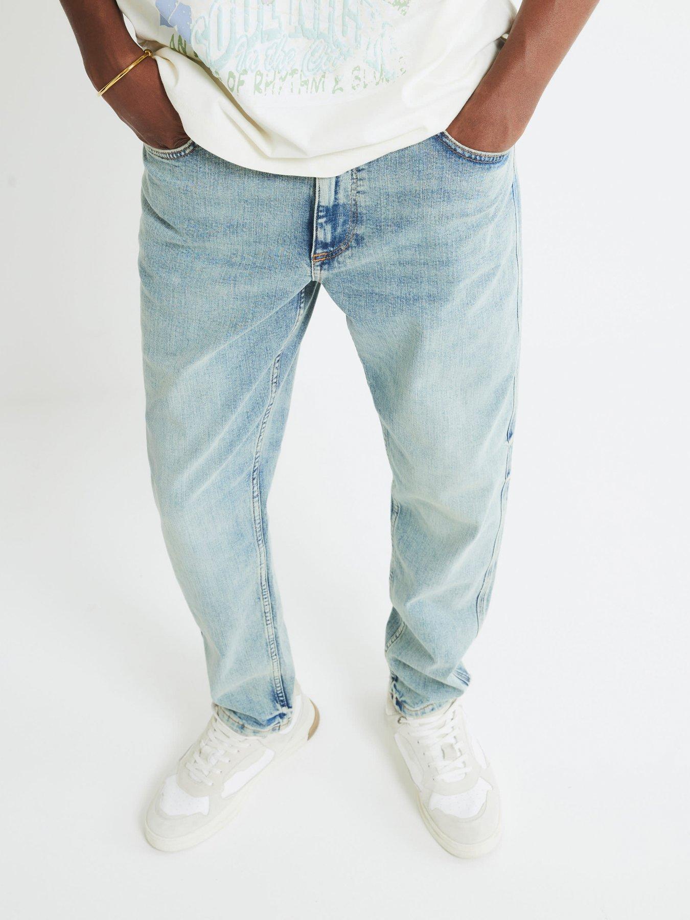 undefined Tapered Fit Jeans