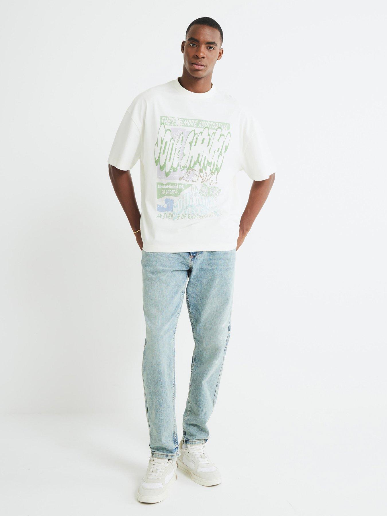 Image 3 of 4 of River Island Tapered Fit Jeans