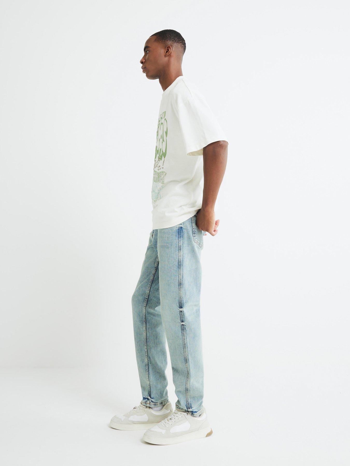 Image 4 of 4 of River Island Tapered Fit Jeans