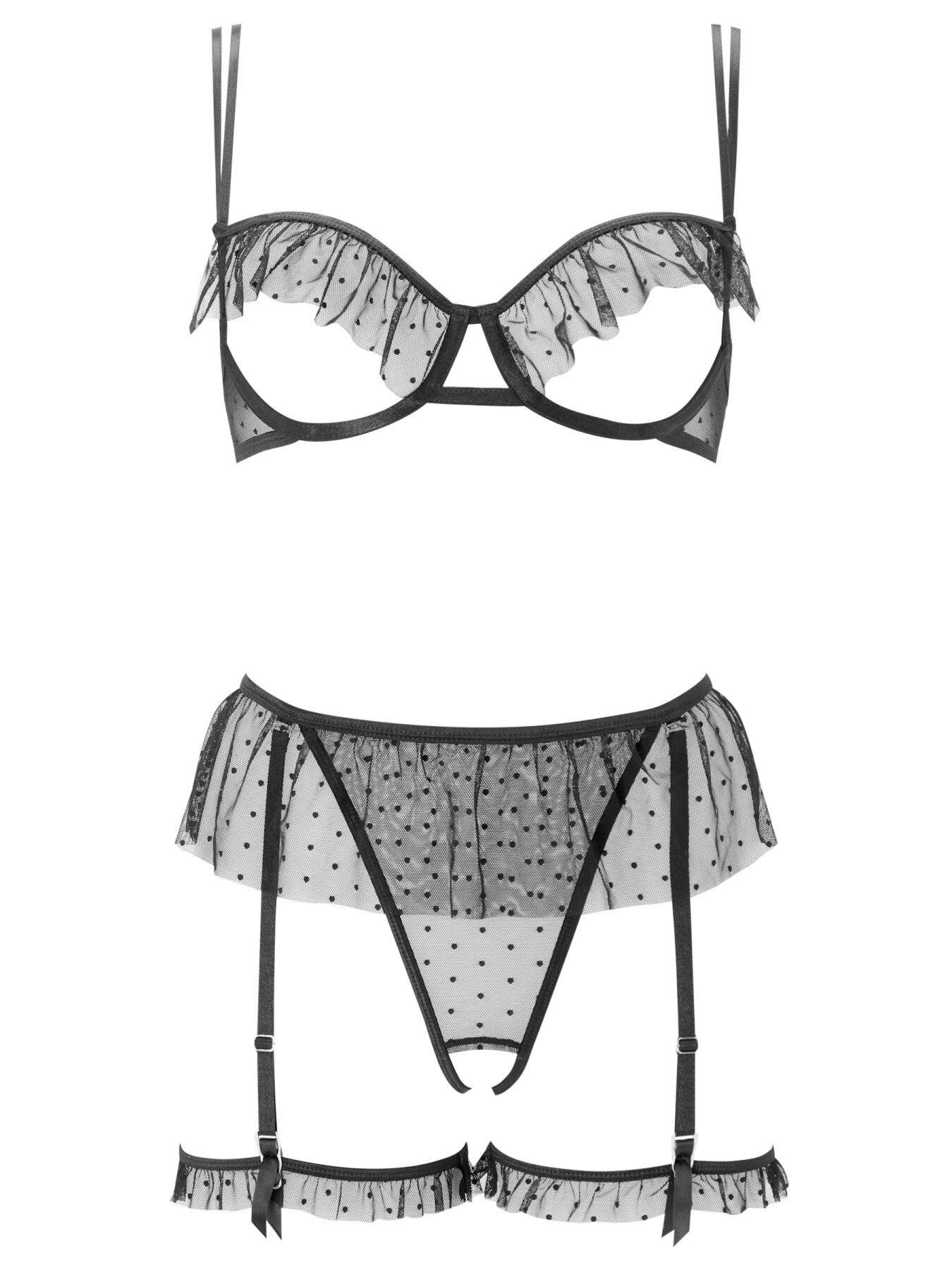 Image 4 of 4 of Ann Summers All Mine Crotchless Set