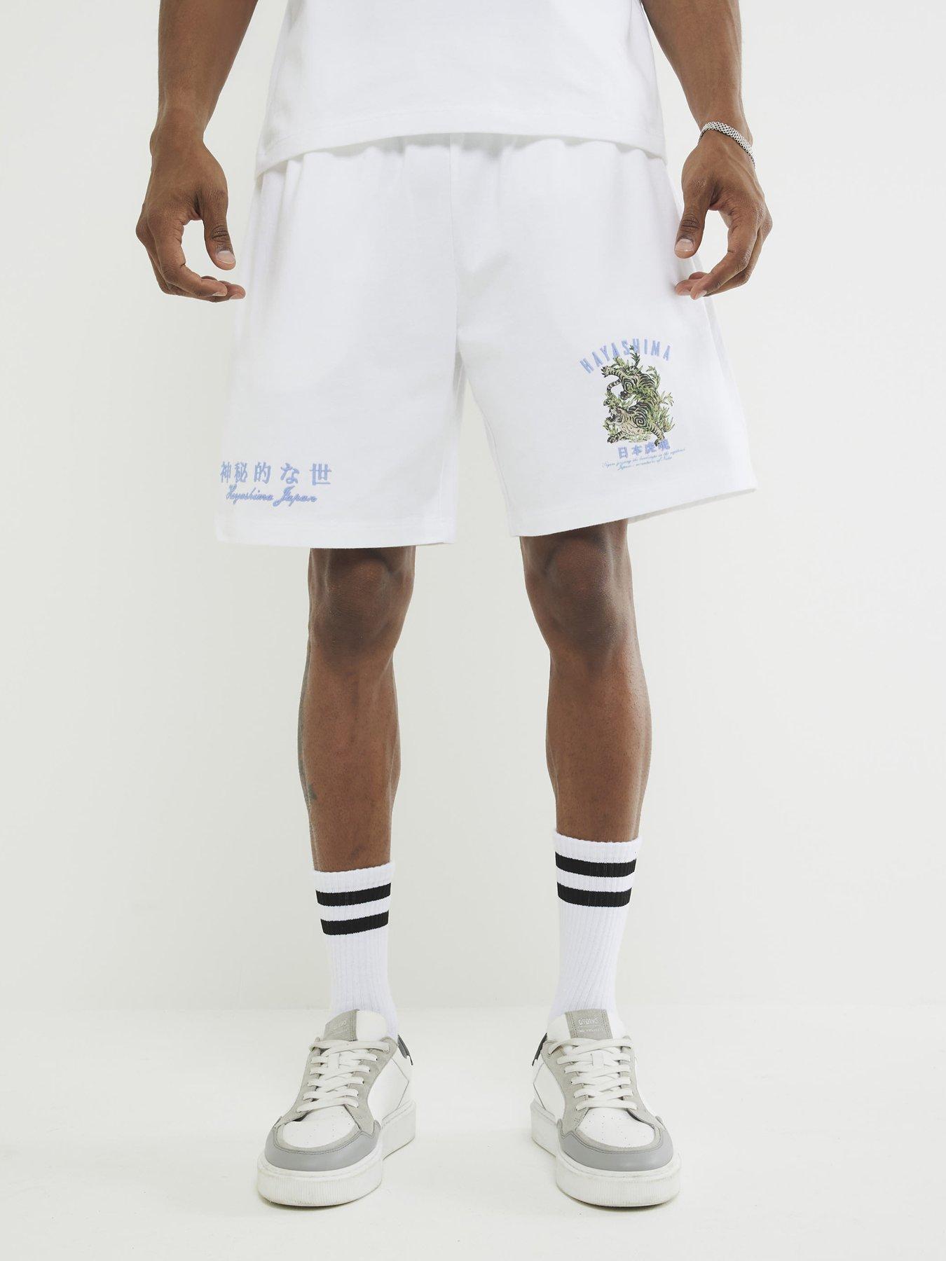 undefined Regular Fit Hayashima Print Shorts