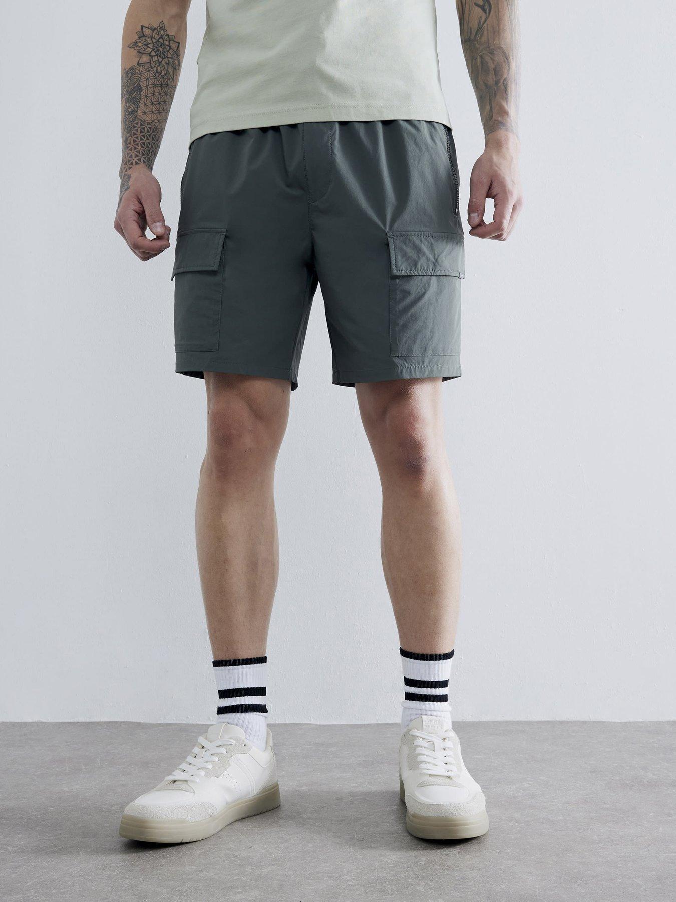 undefined Stretch Cargo Shorts