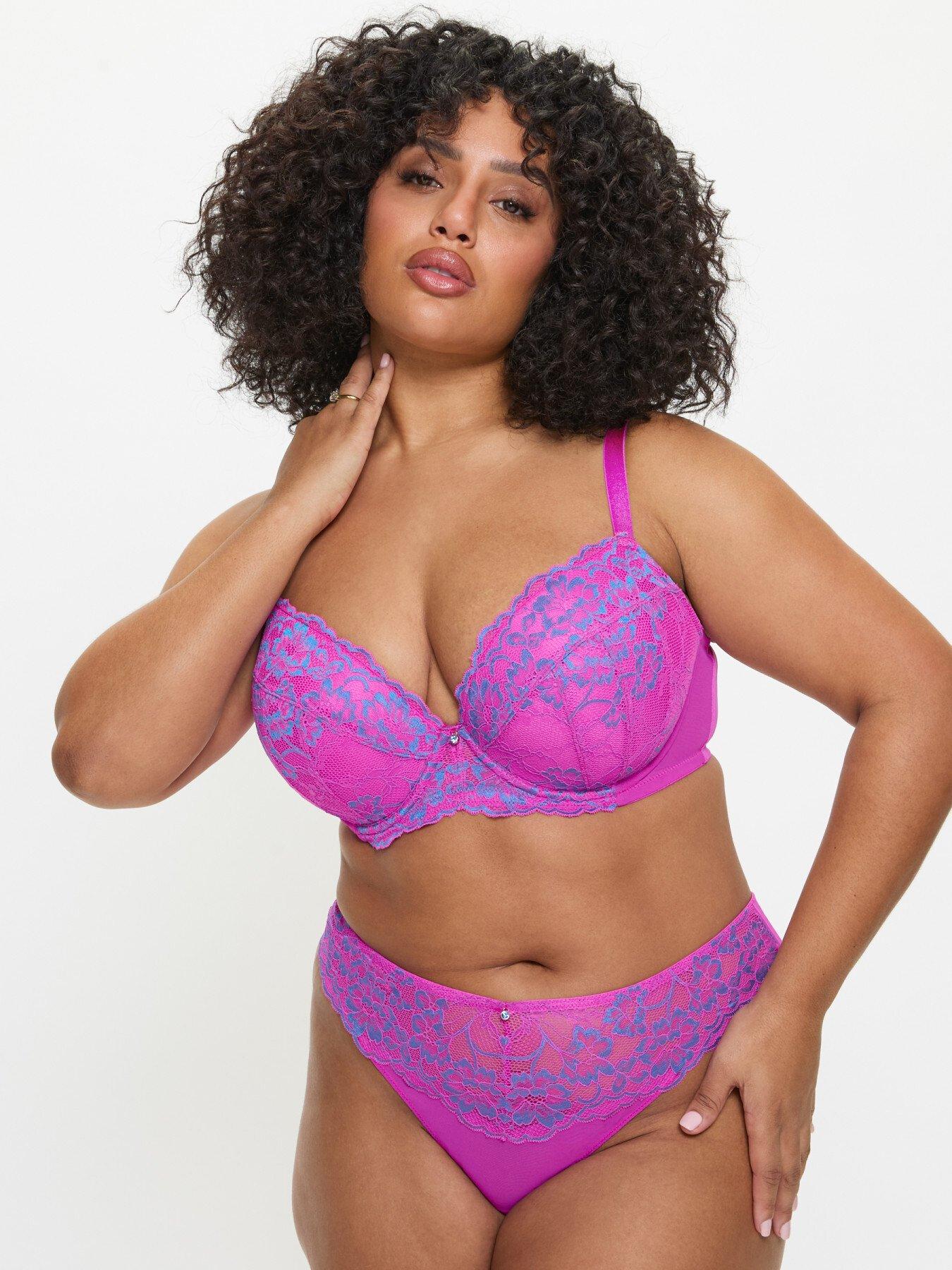undefined Sexy Lace Padded Plunge Bra