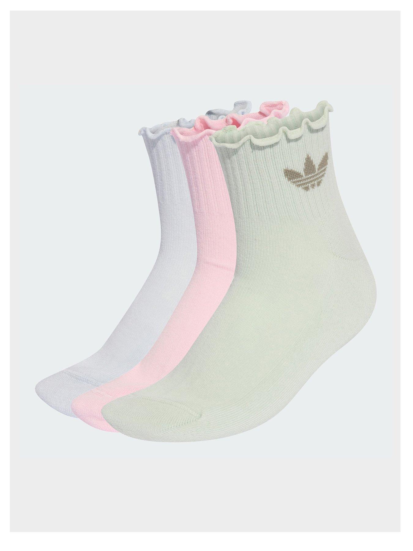 adidas Originals Ruffle Socks Pairs Multi Very