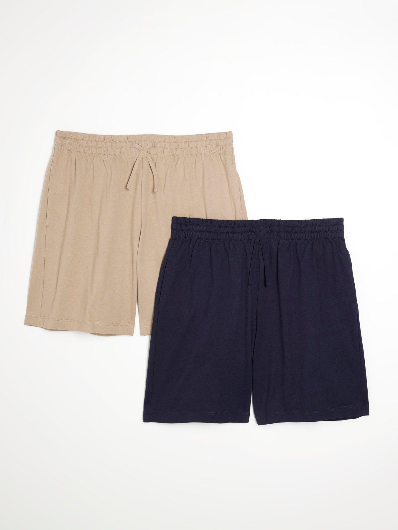 undefined Multicoloured Regular Fit Pack Of 2 Shorts