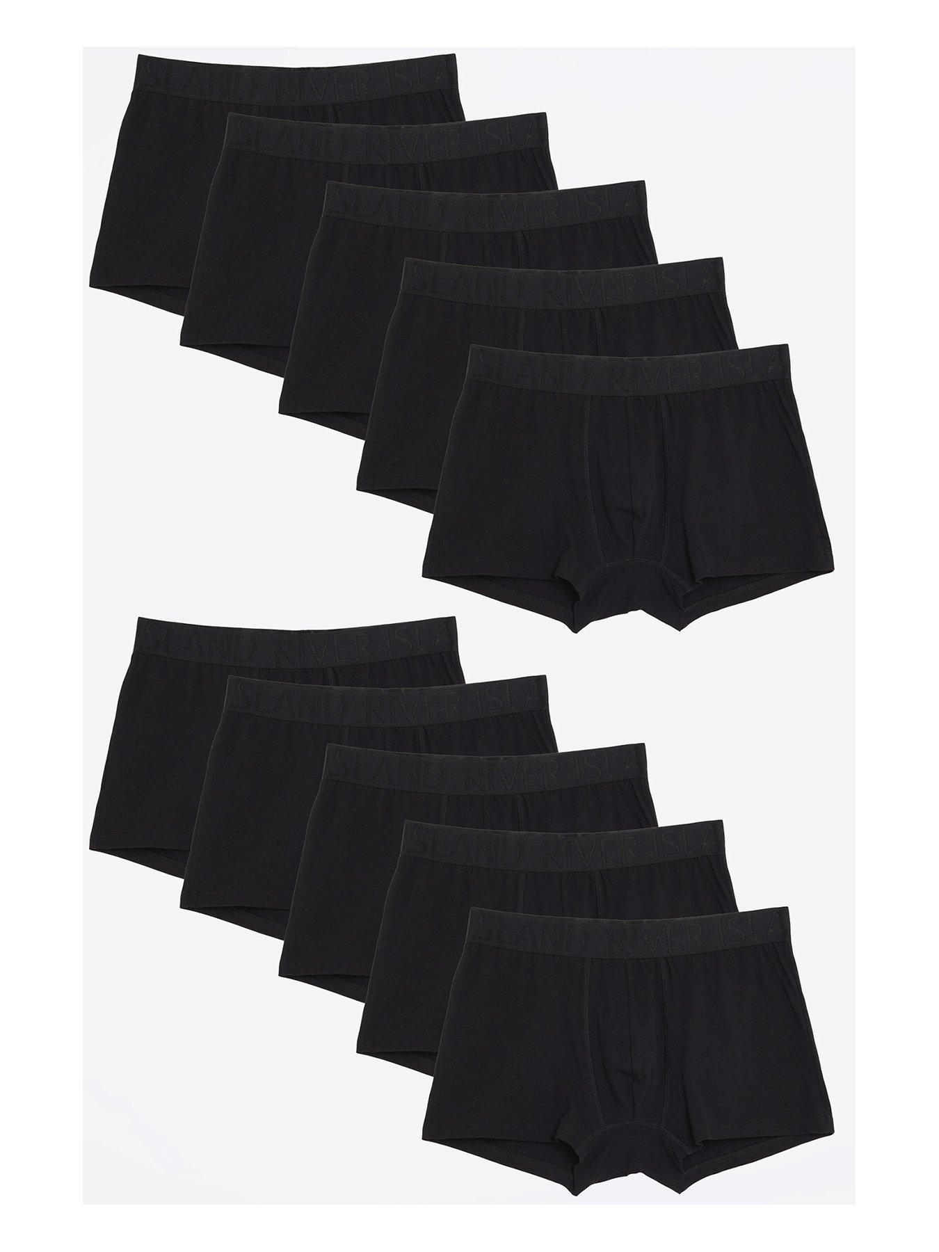undefined 10 Pack Ri Jacquard Waistband Trunks