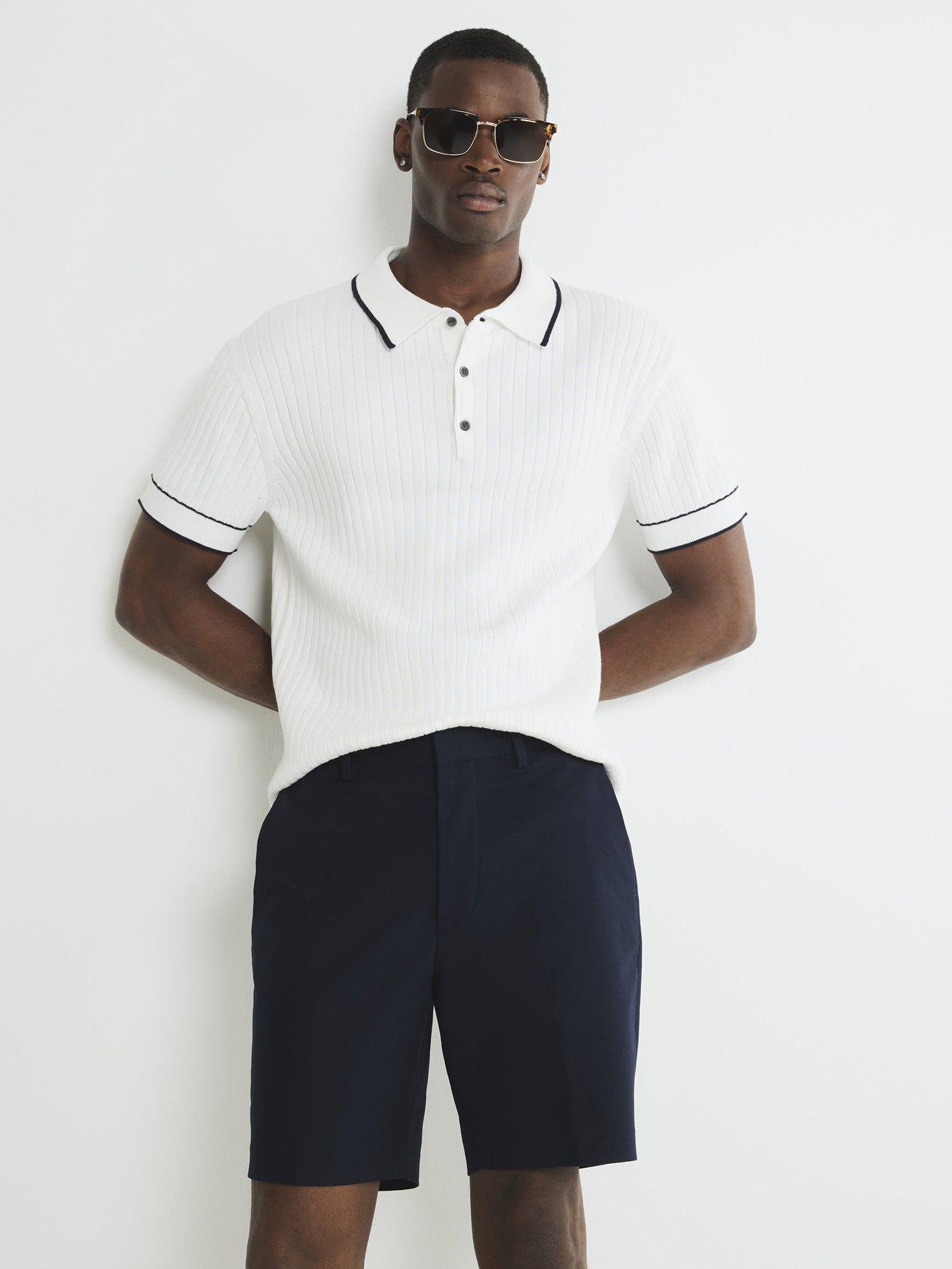 undefined Slim Fit Chino Shorts