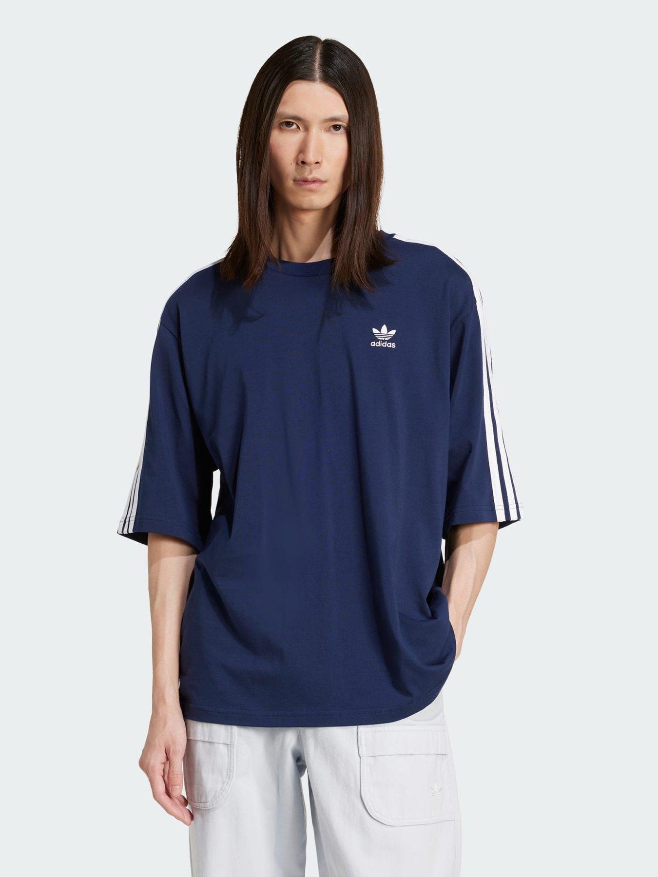 adidas Originals Adicolor Oversized Tee - Blue