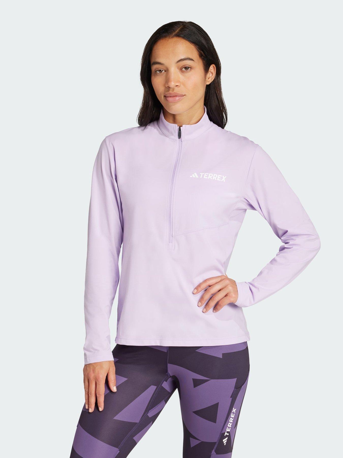 undefined Terrex Multi Climacool 1/2 Zip Long Sleeve Tee