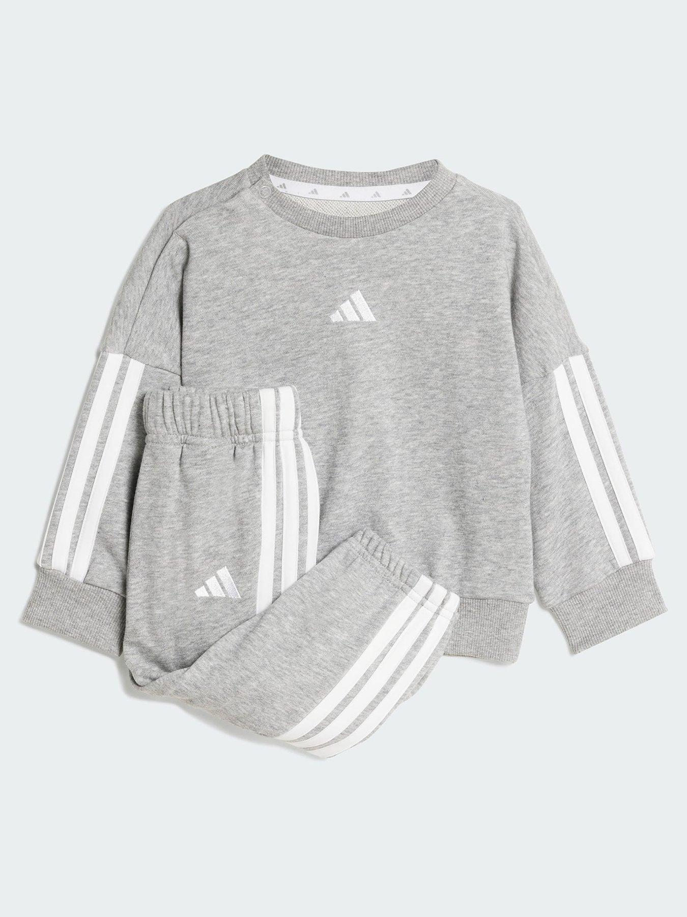 Image 1 of 6 of adidas Essentials Joggers Set Kids - Grey