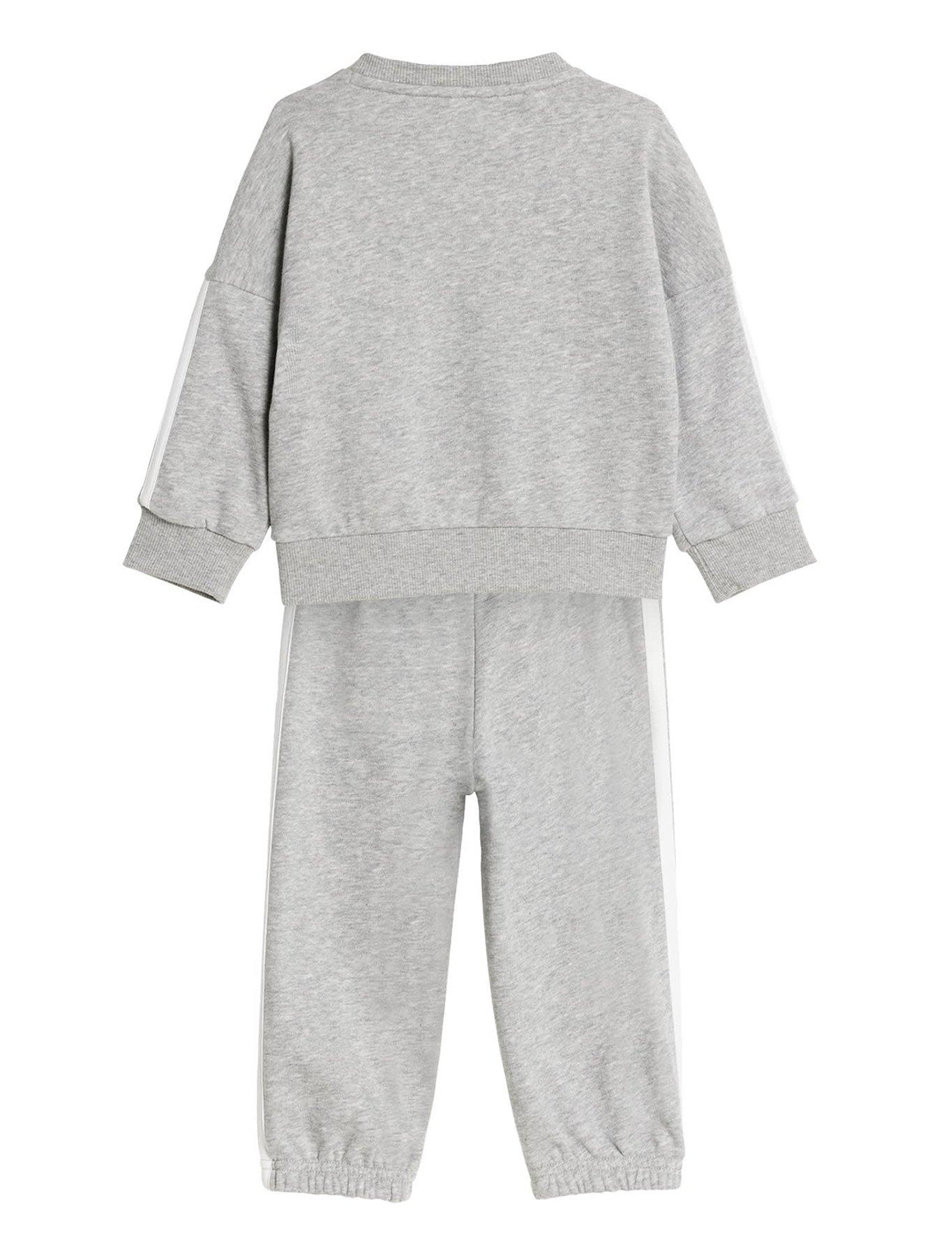 Image 2 of 6 of adidas Essentials Joggers Set Kids - Grey