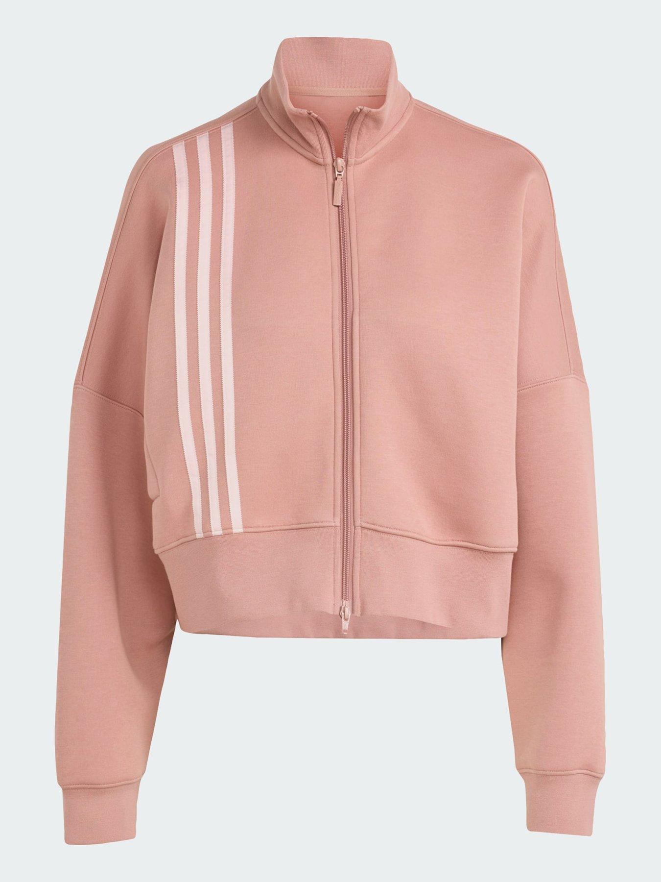 adidas Originals Off Placed 3-Stripes Zip Up Very