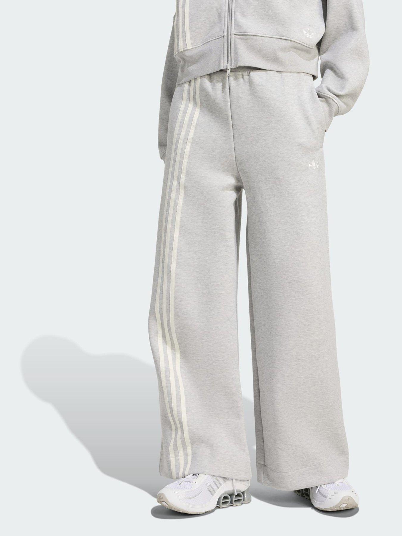 undefined Off Placed 3-Stripes Wide Pant