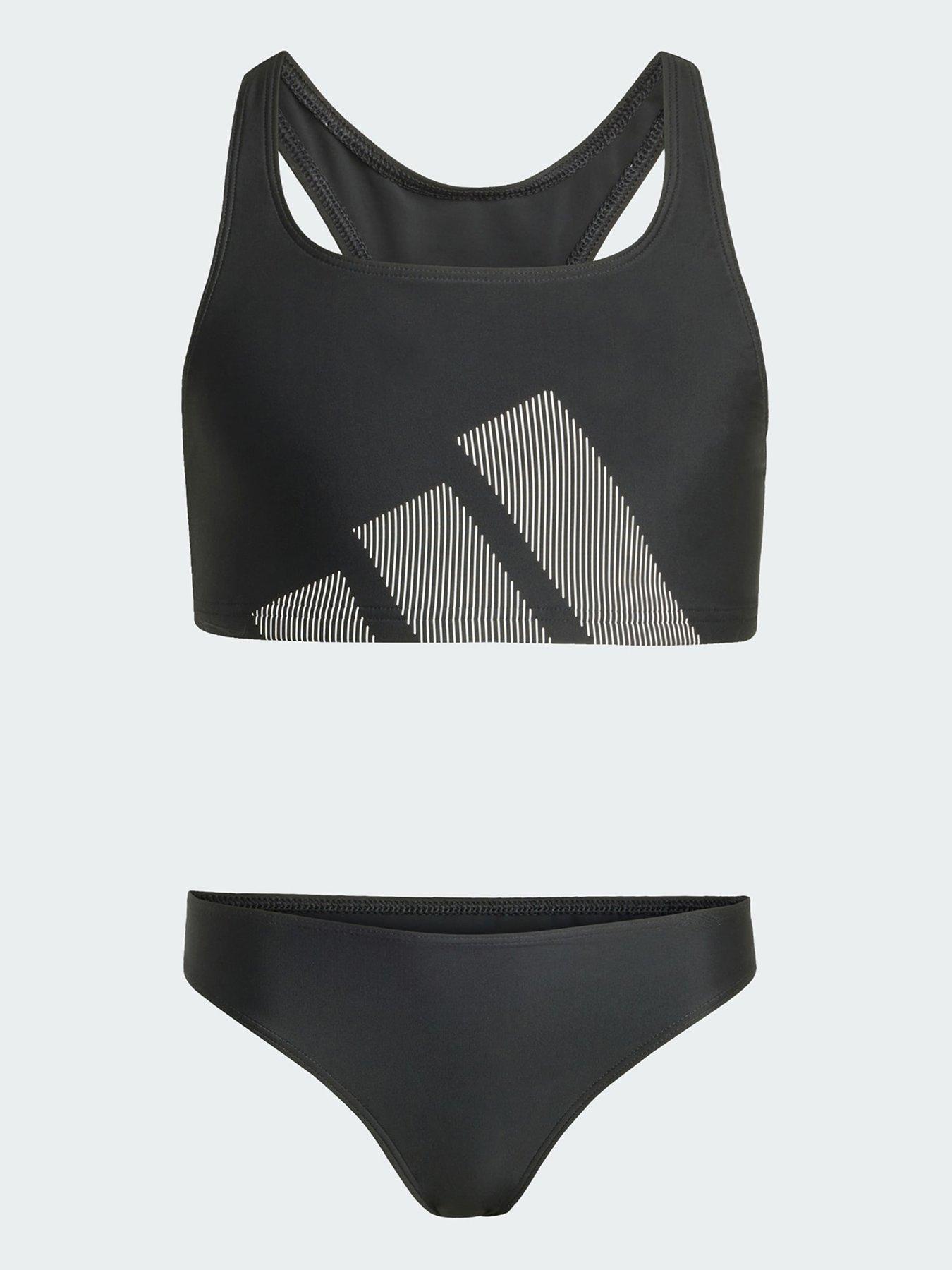 adidas Big Logo C-back Bikini Set Kids - Black
