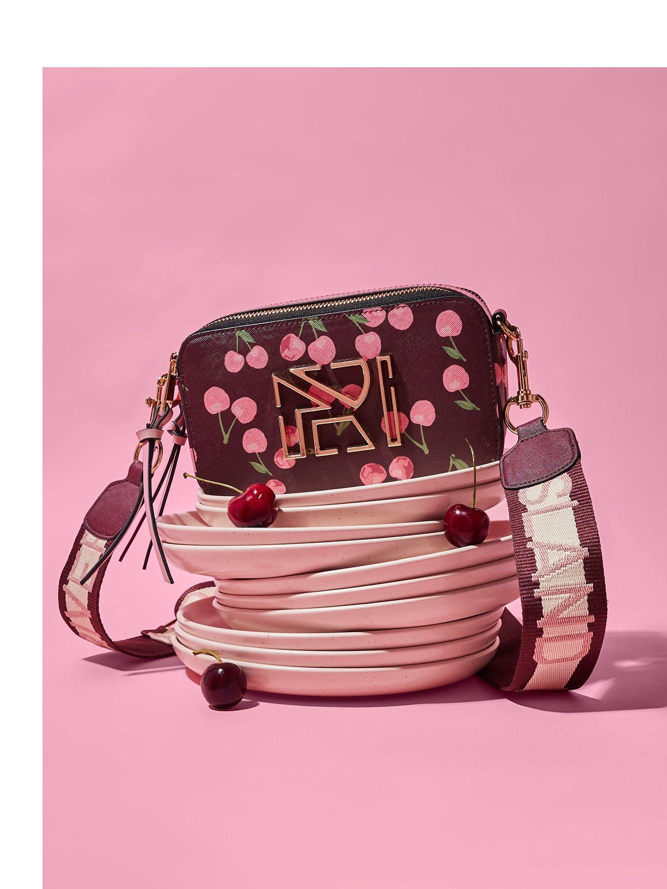 undefined Cherry Print Cross Body Bag