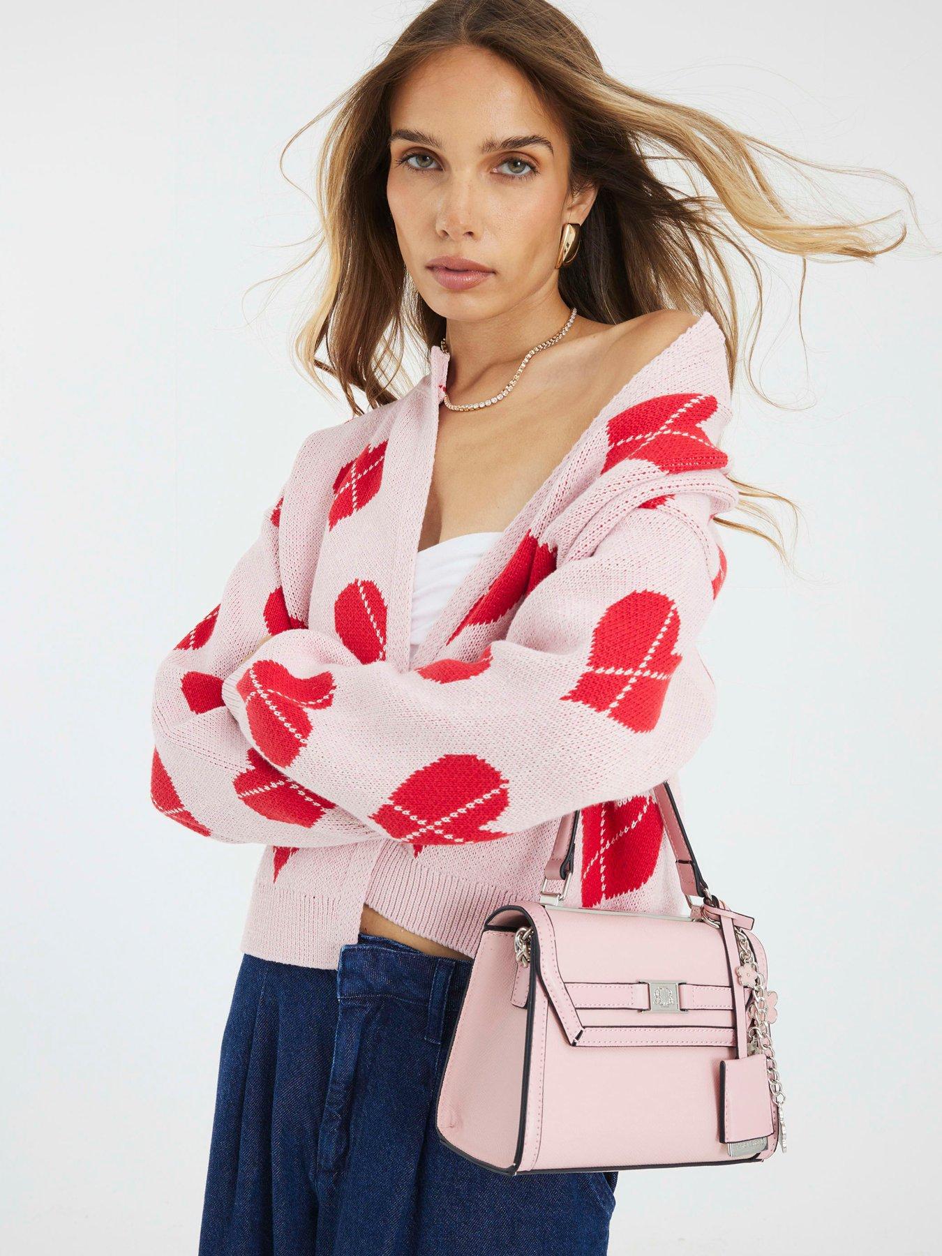 undefined Knitted Heart Cardigan