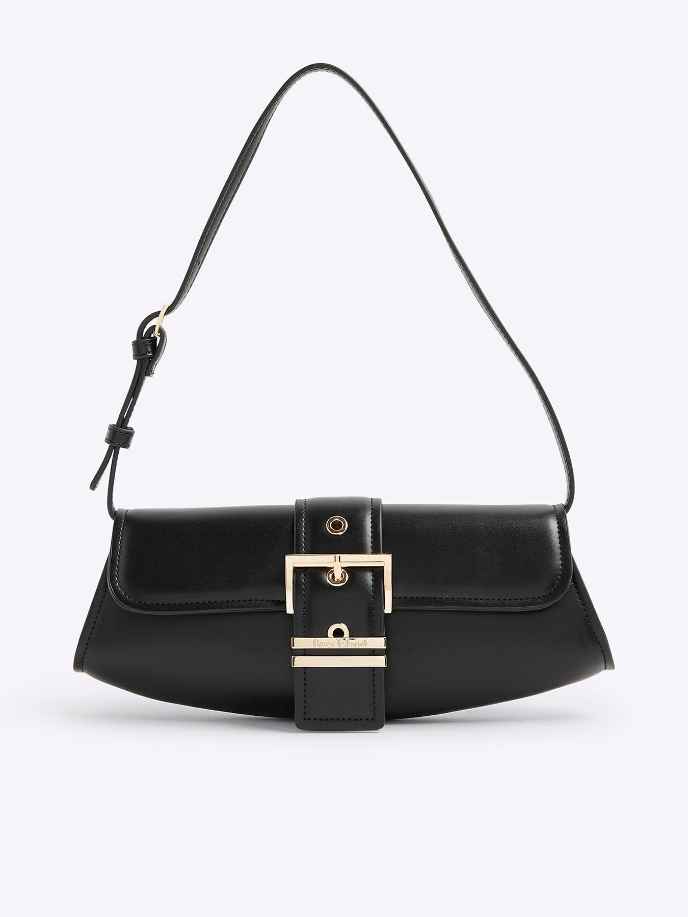 undefined Buckle Front Shoulder Bag