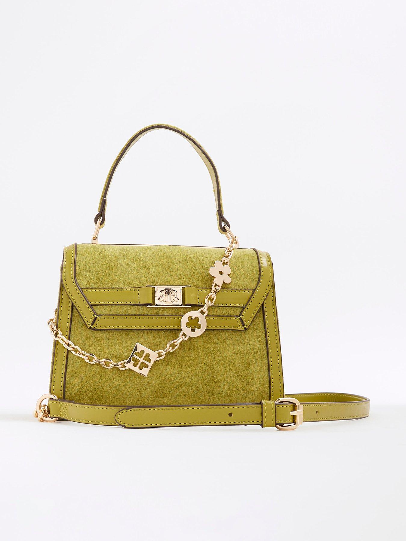 undefined Faux Suede Mini Cross Body Bag