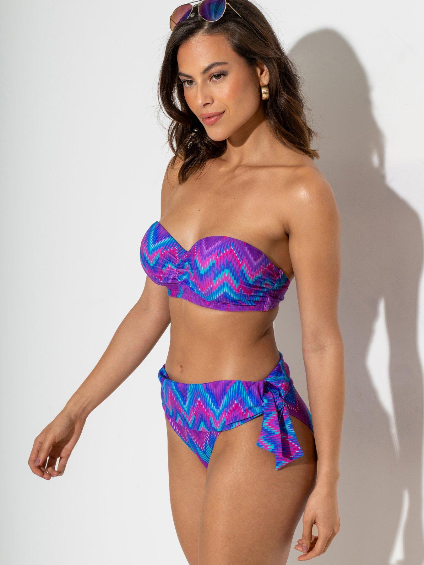 undefined Malibu Tie Foldover Bikini Brief