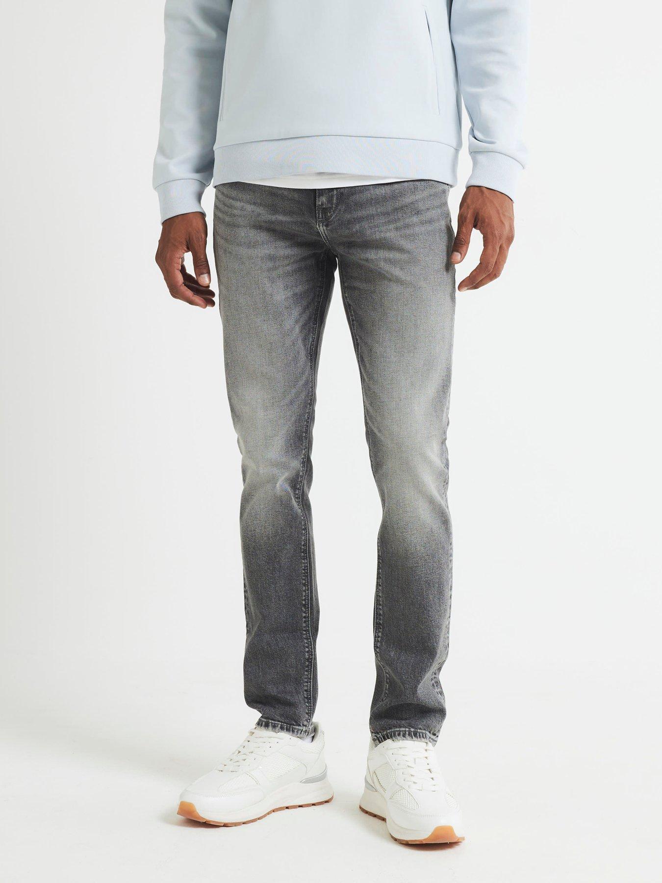 River Island Skinny Fit Jeans - Grey