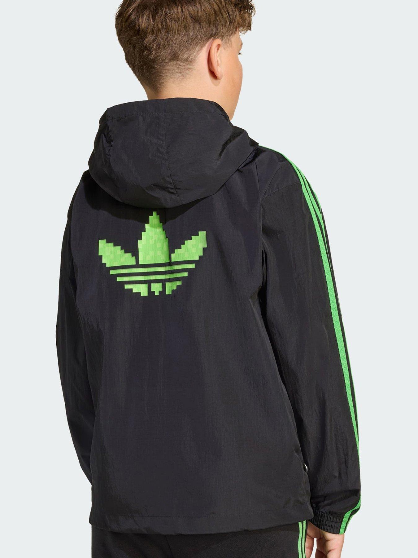 Image 2 of 5 of adidas Originals X Minecraft Windbreaker Kids