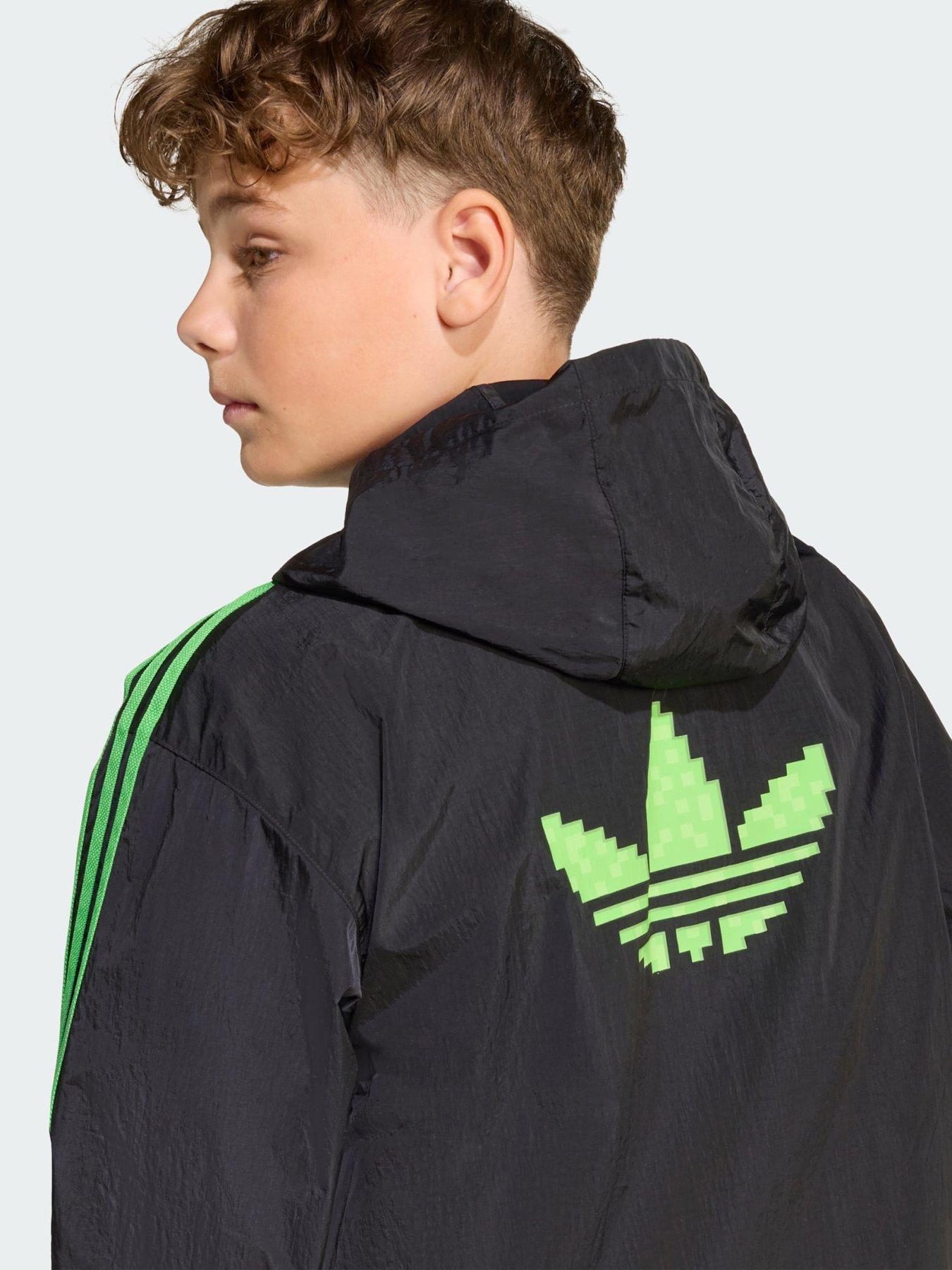 Image 4 of 5 of adidas Originals X Minecraft Windbreaker Kids